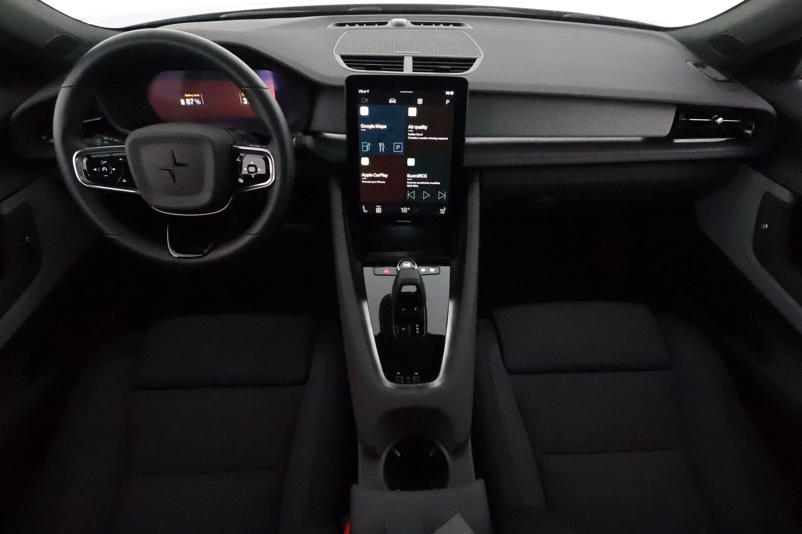 POLESTAR 2 2024 Long range Dual motor 310kW **H&K / Lasikatto / ILP / Koukku / ACC / 360° / Pixel-LED / Sporttipenkki Muistilla / Navi** - 3,99 % KORKOTARJOUS TÄHÄN AUTOON 23.9. ASTI! - Akku kuntotarkastettu! / Pilot&Plus / Kahdet Renkaat