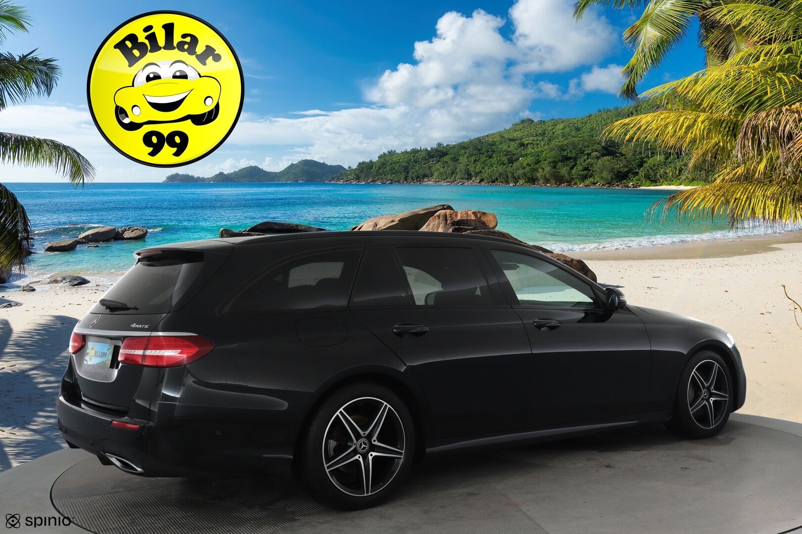 MERCEDES-BENZ E 2020 220 d 4Matic T A Premium Business AMG **Vakkari / Burmester / Koukku / 360° / Multibeam LED / Widescreen** - 3,99 % KORKOTARJOUS TÄHÄN AUTOON 21.9. ASTI! - Kahdet renkaat aluvanteilla