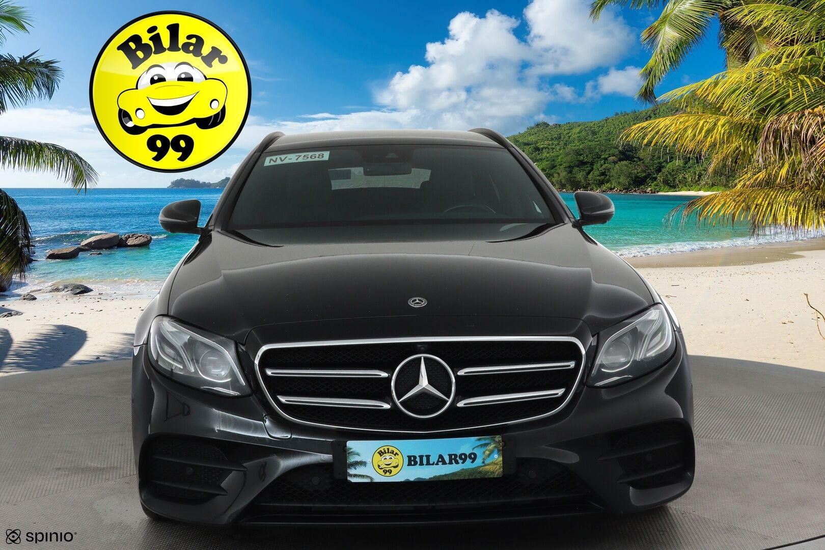 MERCEDES-BENZ E 2020 220 d 4Matic T A Premium Business AMG **Vakkari / Burmester / Koukku / 360° / Multibeam LED / Widescreen** - 3,99 % KORKOTARJOUS TÄHÄN AUTOON 21.9. ASTI! - Kahdet renkaat aluvanteilla
