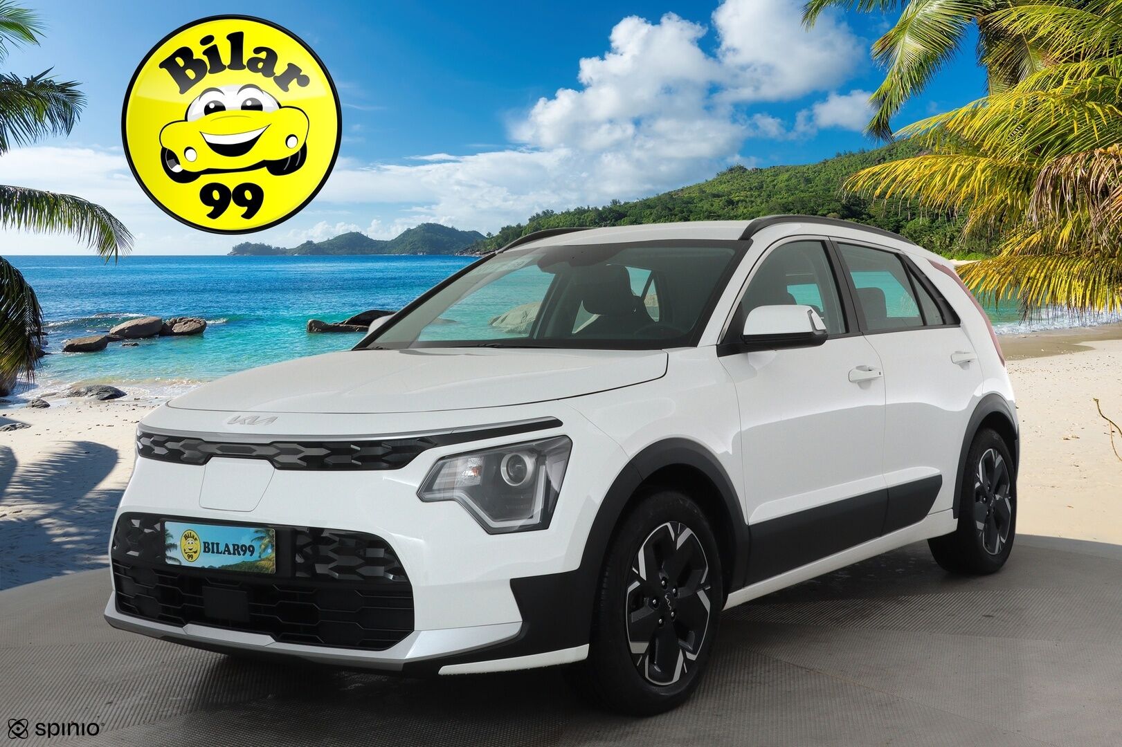 KIA NIRO 2023 EV **ACC / ILP / P.kamera / Widescreen / Ratinlämmitin / Navi** - Merkkihuollettu / Akku kuntotarkastettu SoH 98%