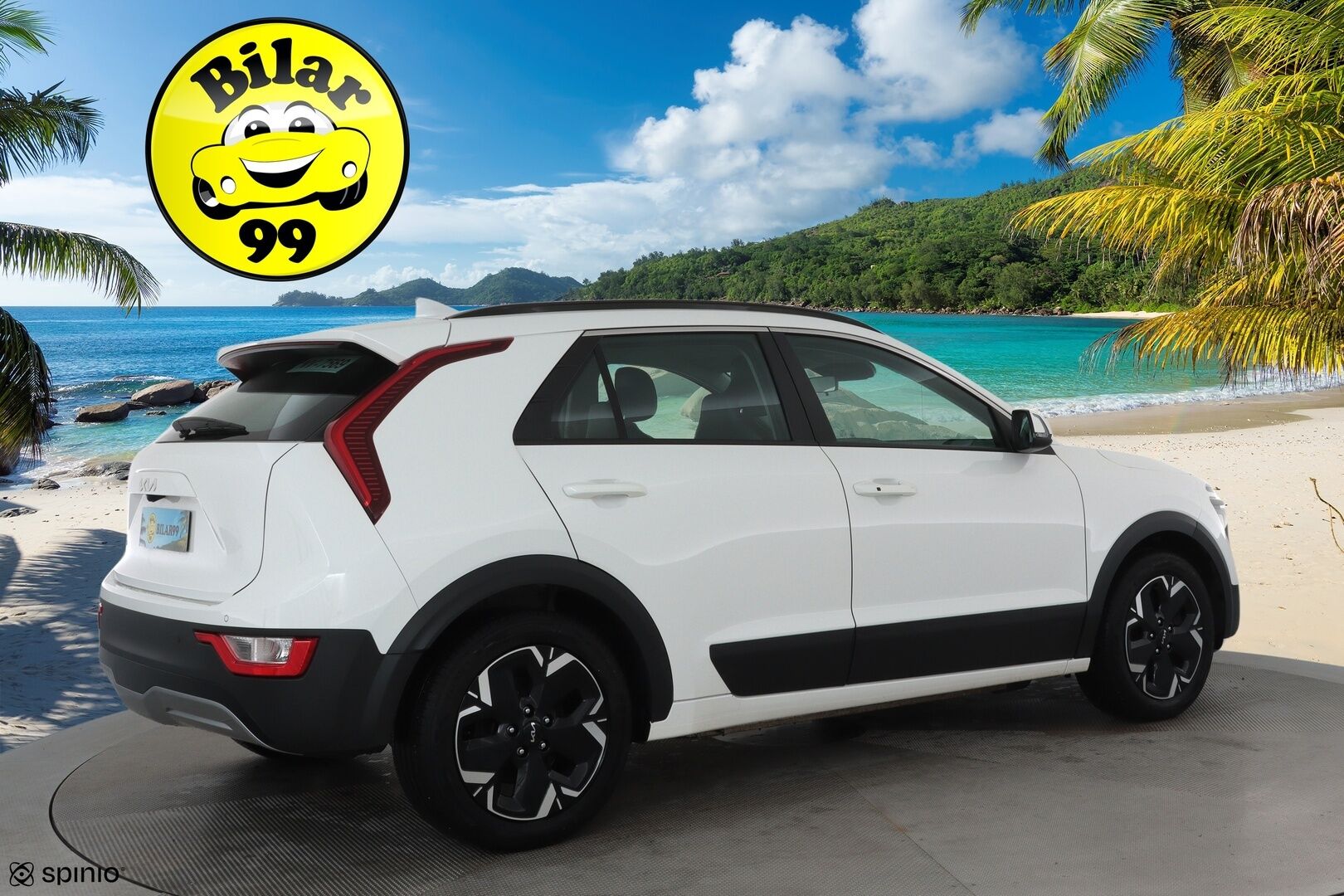 KIA NIRO 2023 EV **ACC / ILP / P.kamera / Widescreen / Ratinlämmitin / Navi** - Merkkihuollettu / Akku kuntotarkastettu SoH 98%