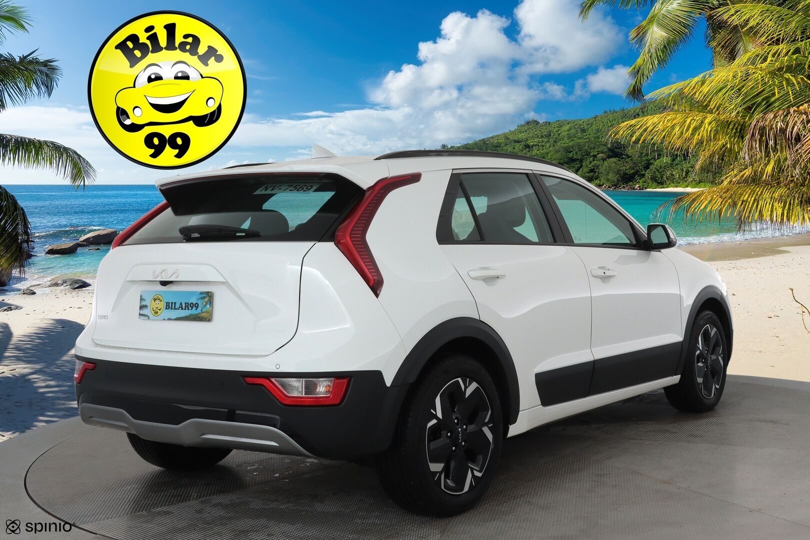 KIA NIRO 2023 EV **ACC / ILP / P.kamera / Widescreen / Ratinlämmitin / Navi** - Merkkihuollettu / Akku kuntotarkastettu SoH 98%