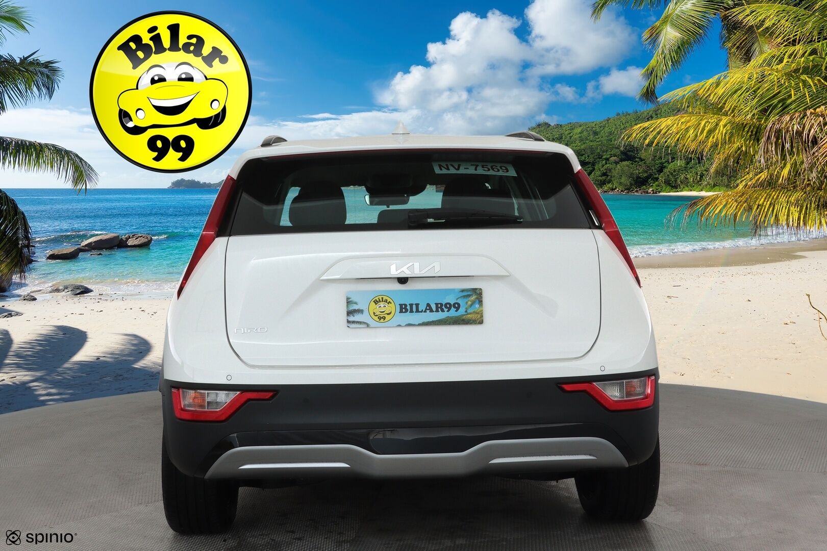 KIA NIRO 2023 EV **ACC / ILP / P.kamera / Widescreen / Ratinlämmitin / Navi** - Merkkihuollettu / Akku kuntotarkastettu SoH 98%