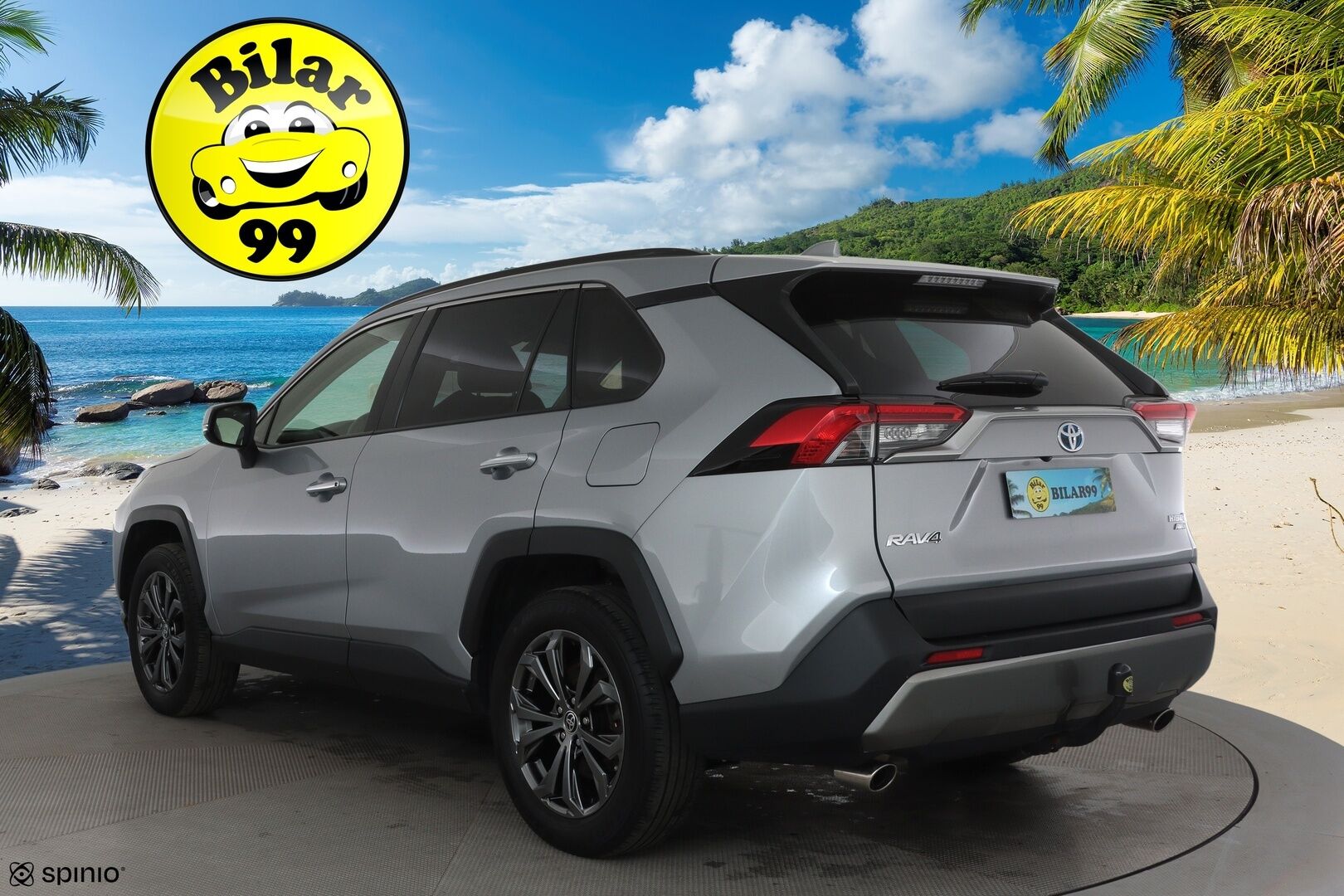 TOYOTA RAV4 2022 2.5 Hybrid AWD-i Premium *ACC / Koukku / Muistipenkki / Lohkolämmitin / P.kamera / Nahat / LED / Facelift* - Merkkilikkeen huoltama / Sähk. takaluukku