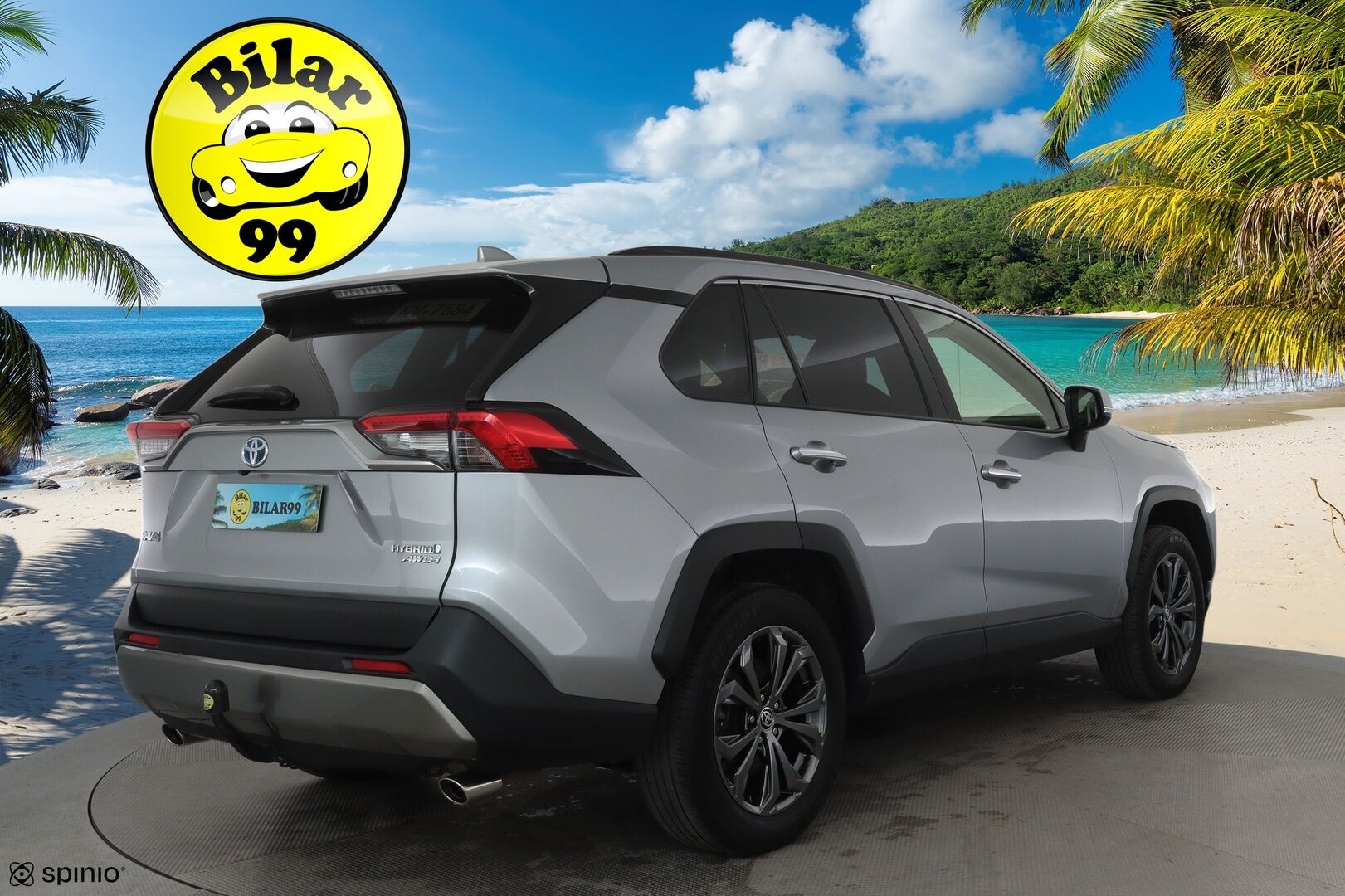 TOYOTA RAV4 2022 2.5 Hybrid AWD-i Premium *ACC / Koukku / Muistipenkki / Lohkolämmitin / P.kamera / Nahat / LED / Facelift* - Merkkilikkeen huoltama / Sähk. takaluukku