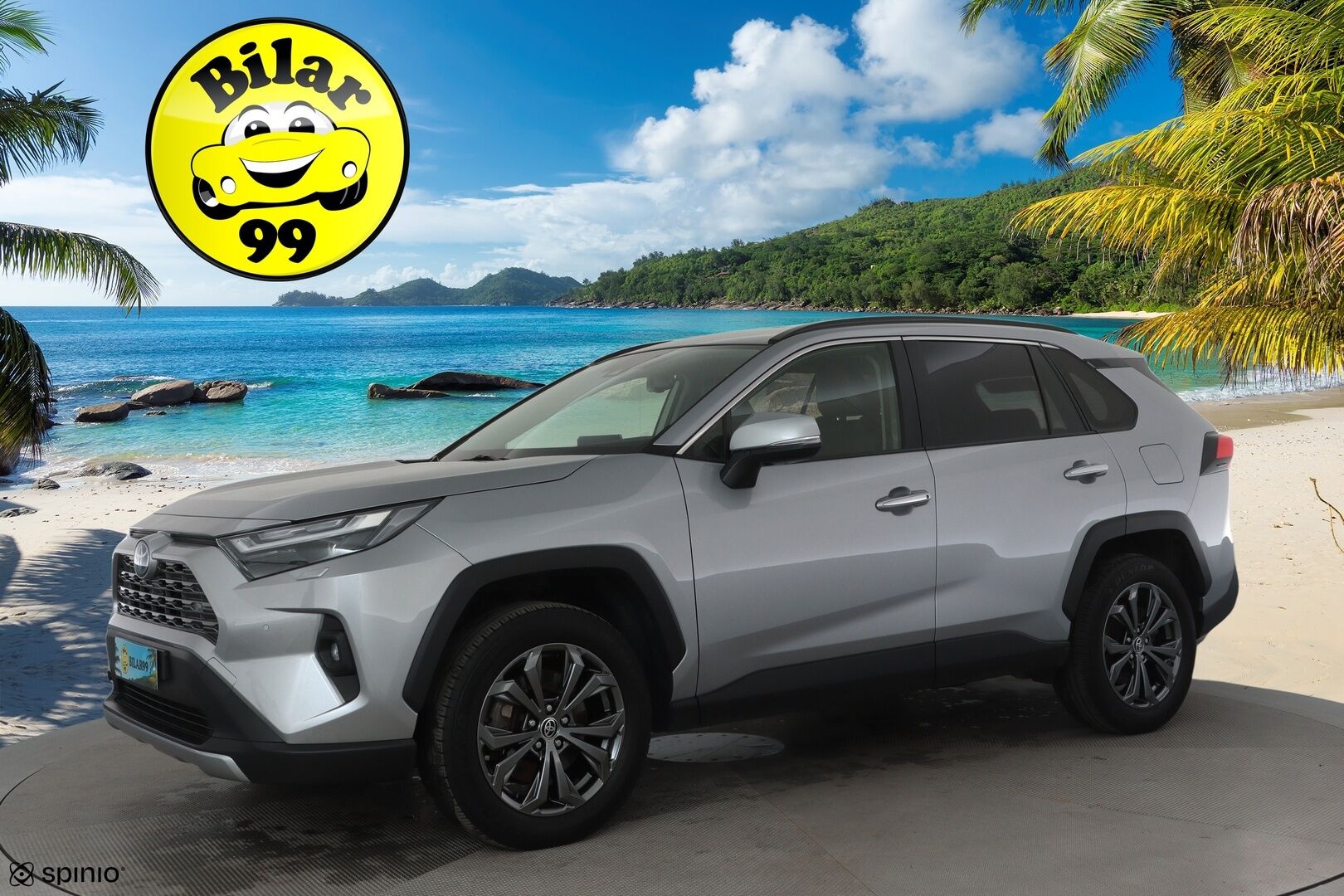 TOYOTA RAV4 2022 2.5 Hybrid AWD-i Premium *ACC / Koukku / Muistipenkki / Lohkolämmitin / P.kamera / Nahat / LED / Facelift* - Merkkilikkeen huoltama / Sähk. takaluukku