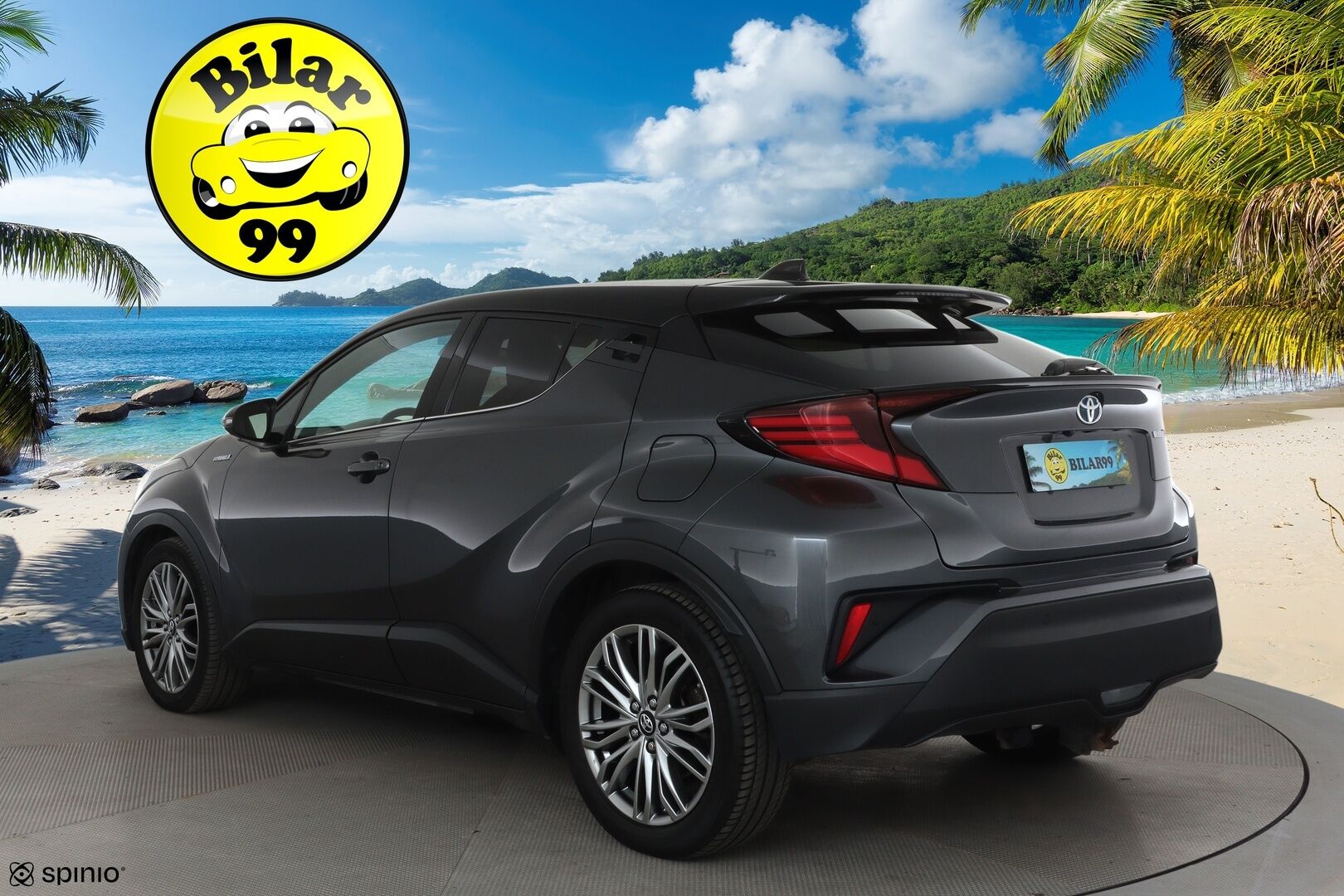 TOYOTA C-HR 2021 1,8 Hybrid Premium *ACC / P.kamera / JBL / KeylessGo / LED / Koukku / Puolinahat* - Kahdet renkaat aluvanteilla