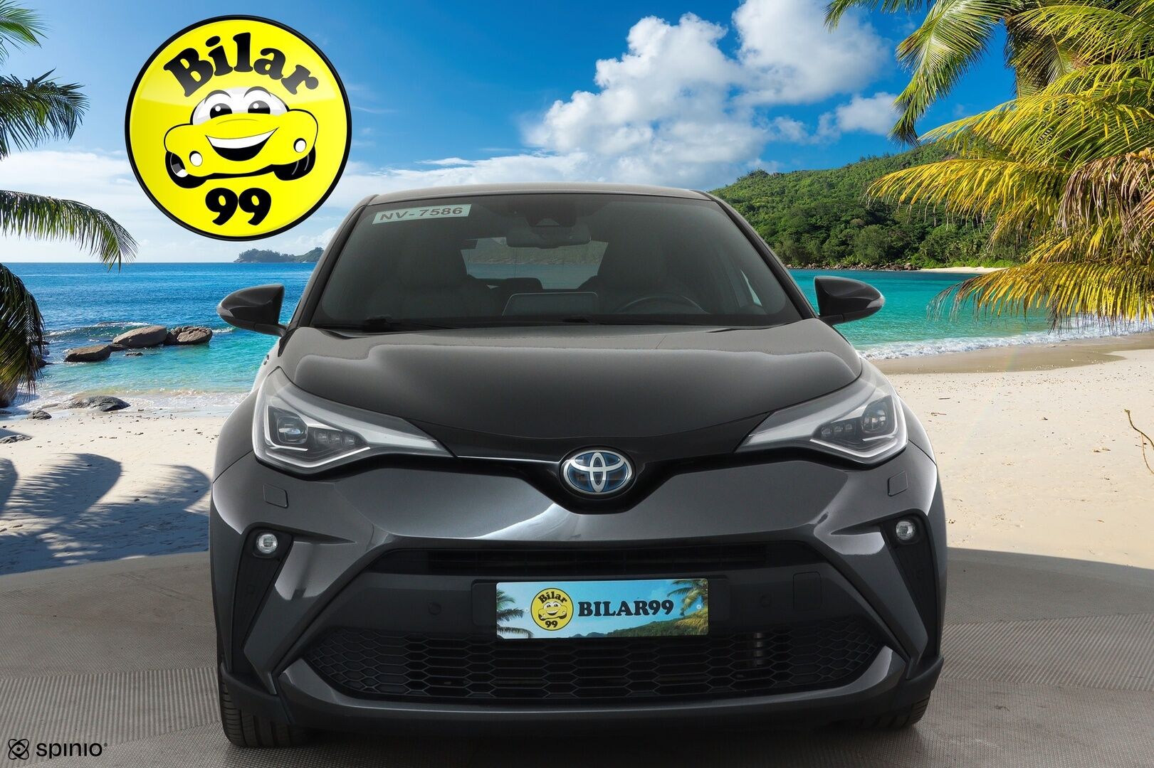 TOYOTA C-HR 2021 1,8 Hybrid Premium *ACC / P.kamera / JBL / KeylessGo / LED / Koukku / Puolinahat* - Kahdet renkaat aluvanteilla