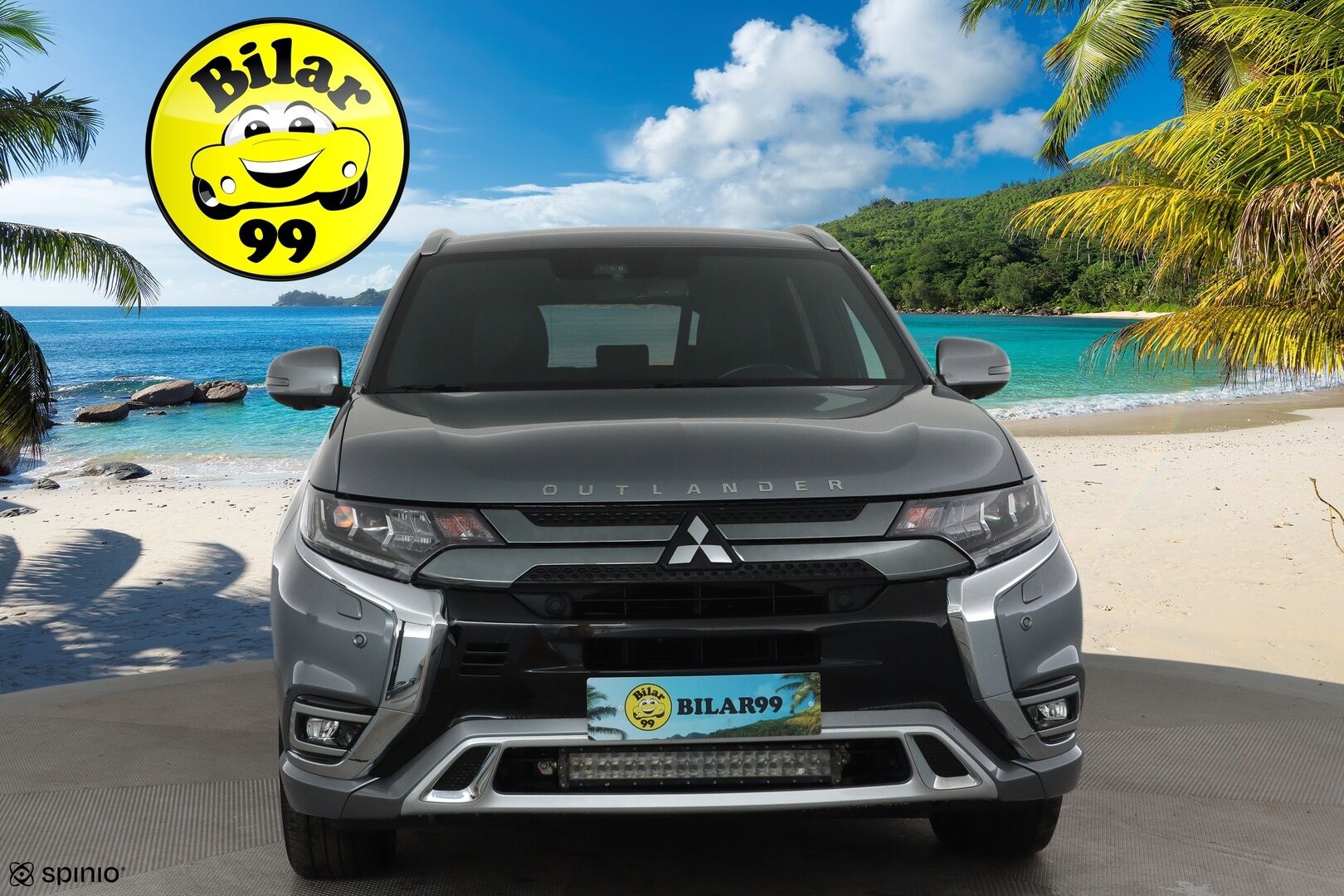 MITSUBISHI OUTLANDER PHEV 2020 Business Black 4WD *Koukku / ACC / LED / 360° / Power / Timanttinahat / Kaistavahti / Katveavustin / Keyless* - 2x Latauskaapelit / Kahdet Renkaat / Merkkihuollettu!