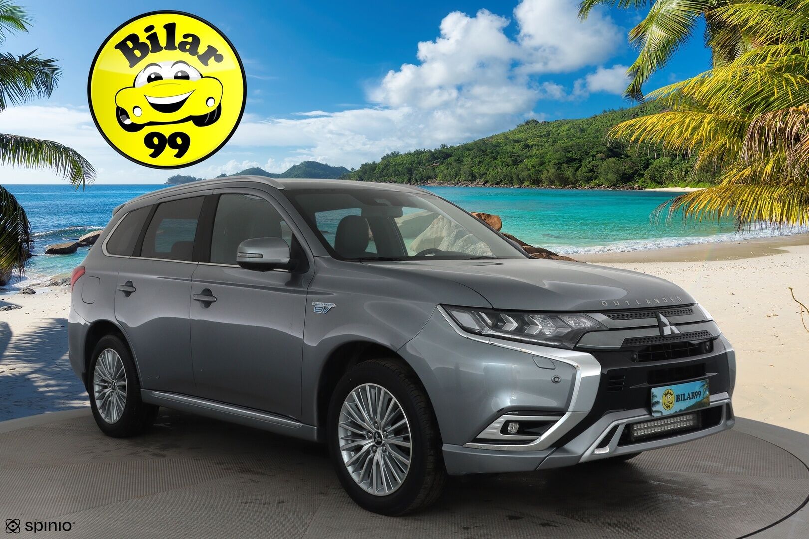 MITSUBISHI OUTLANDER PHEV 2020 Business Black 4WD *Koukku / ACC / LED / 360° / Power / Timanttinahat / Kaistavahti / Katveavustin / Keyless* - 2x Latauskaapelit / Kahdet Renkaat / Merkkihuollettu!