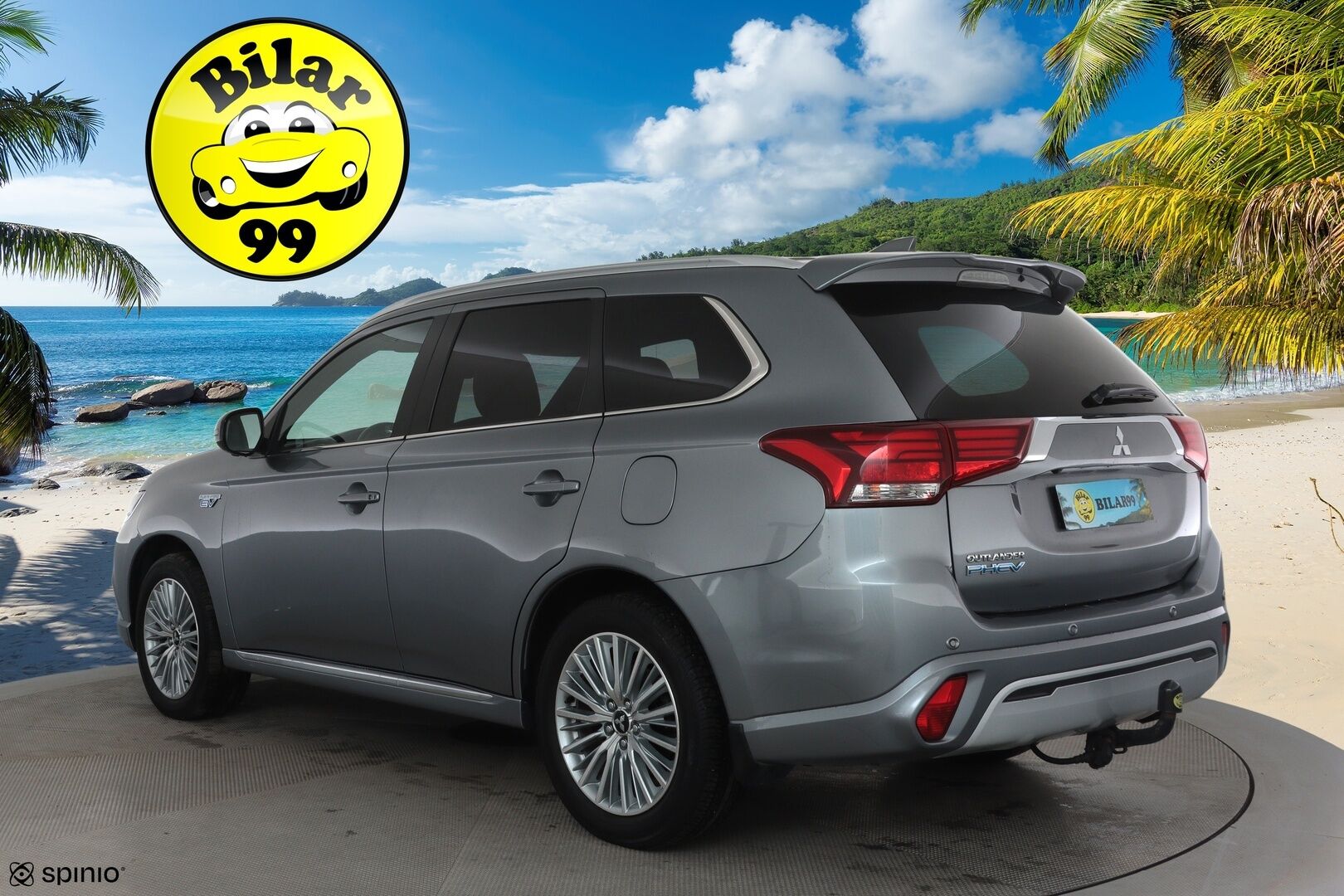 MITSUBISHI OUTLANDER PHEV 2020 Business Black 4WD *Koukku / ACC / LED / 360° / Power / Timanttinahat / Kaistavahti / Katveavustin / Keyless* - 2x Latauskaapelit / Kahdet Renkaat / Merkkihuollettu!