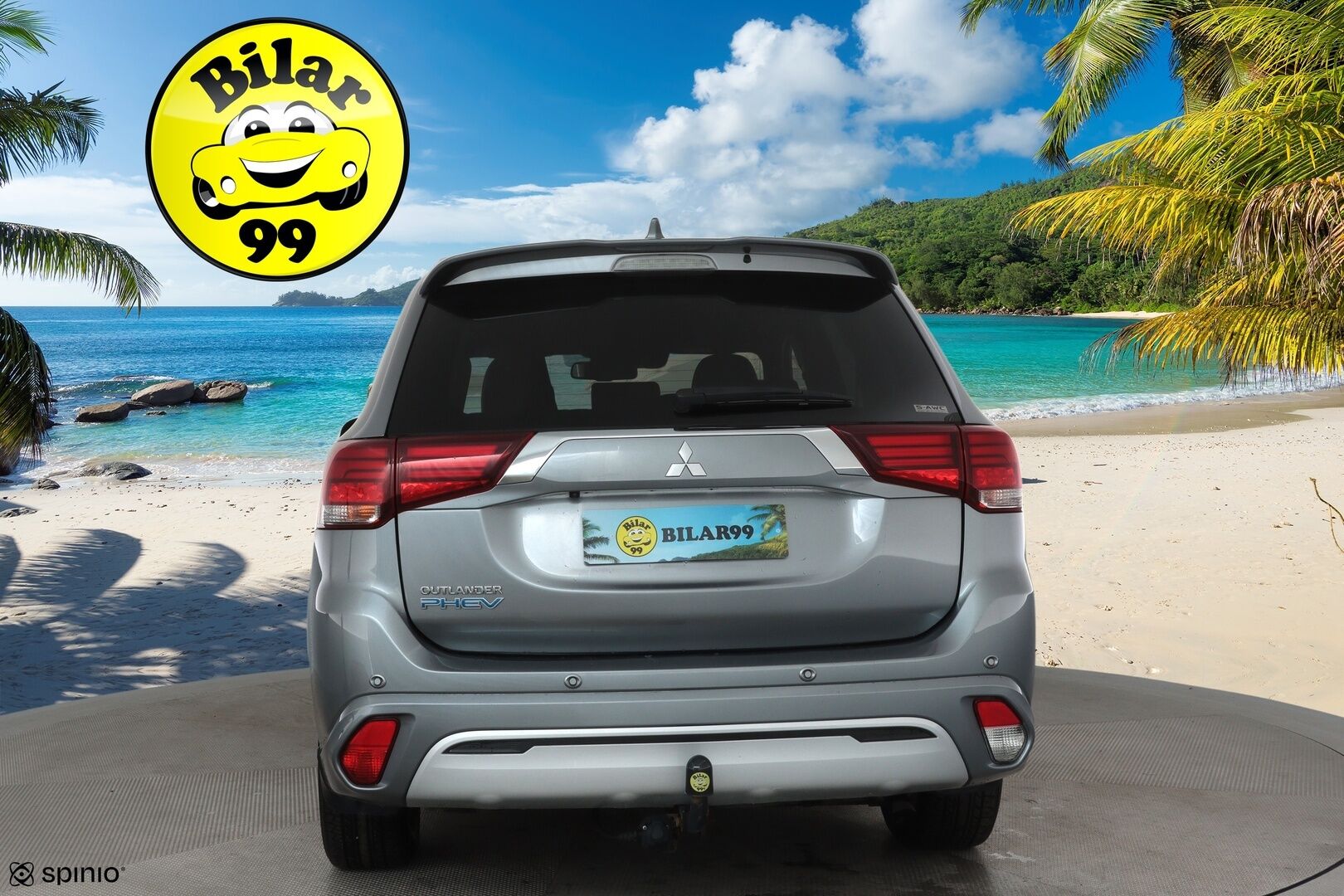 MITSUBISHI OUTLANDER PHEV 2020 Business Black 4WD *Koukku / ACC / LED / 360° / Power / Timanttinahat / Kaistavahti / Katveavustin / Keyless* - 2x Latauskaapelit / Kahdet Renkaat / Merkkihuollettu!