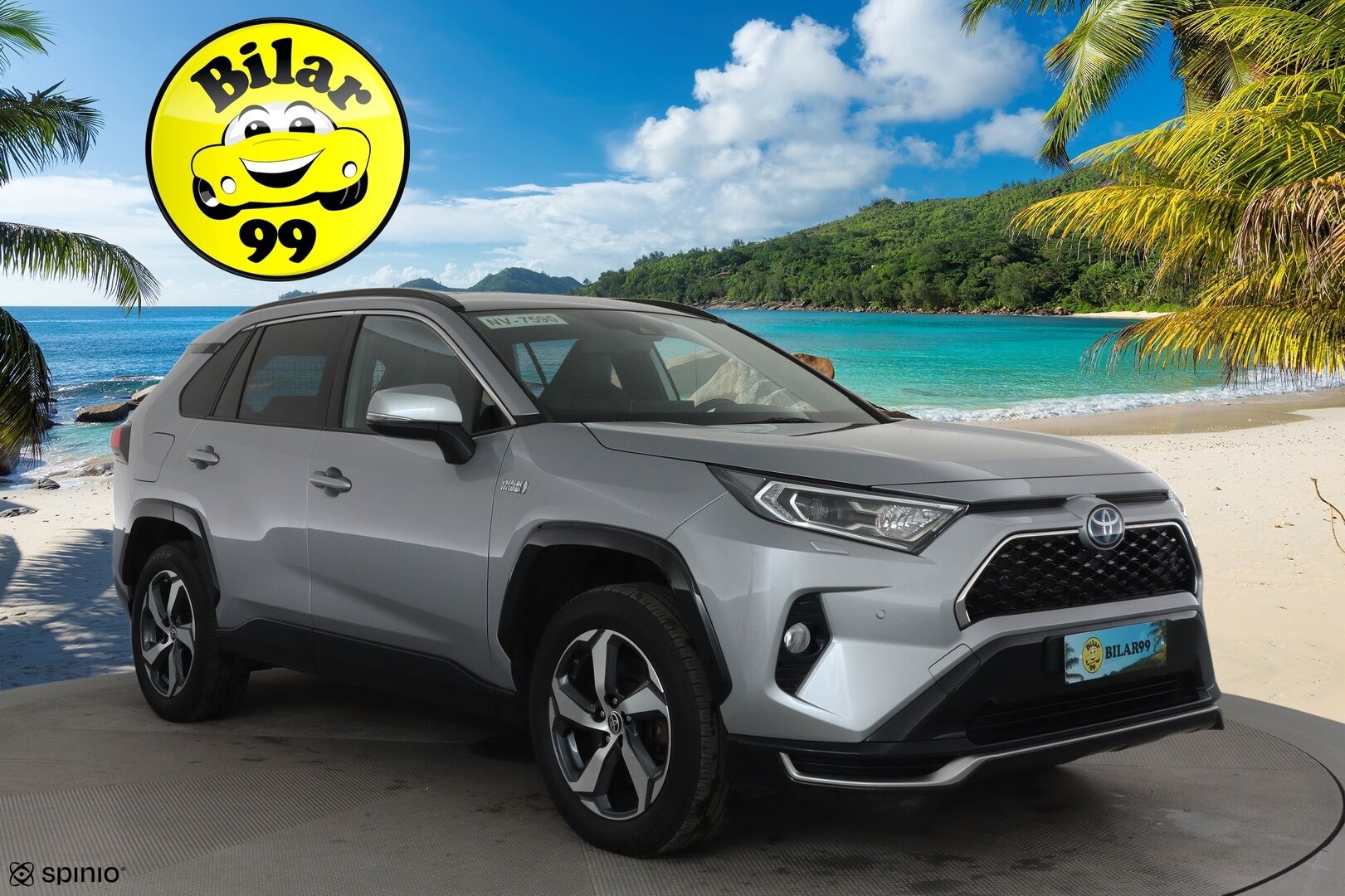 TOYOTA RAV4 PLUG-IN 2021 Hybrid 2,5 AWD-i Style *ACC / Koukku / P.kamera / KeylessGo / LED / Sähköpenkki* - Kahdet renkaat aluvanteilla