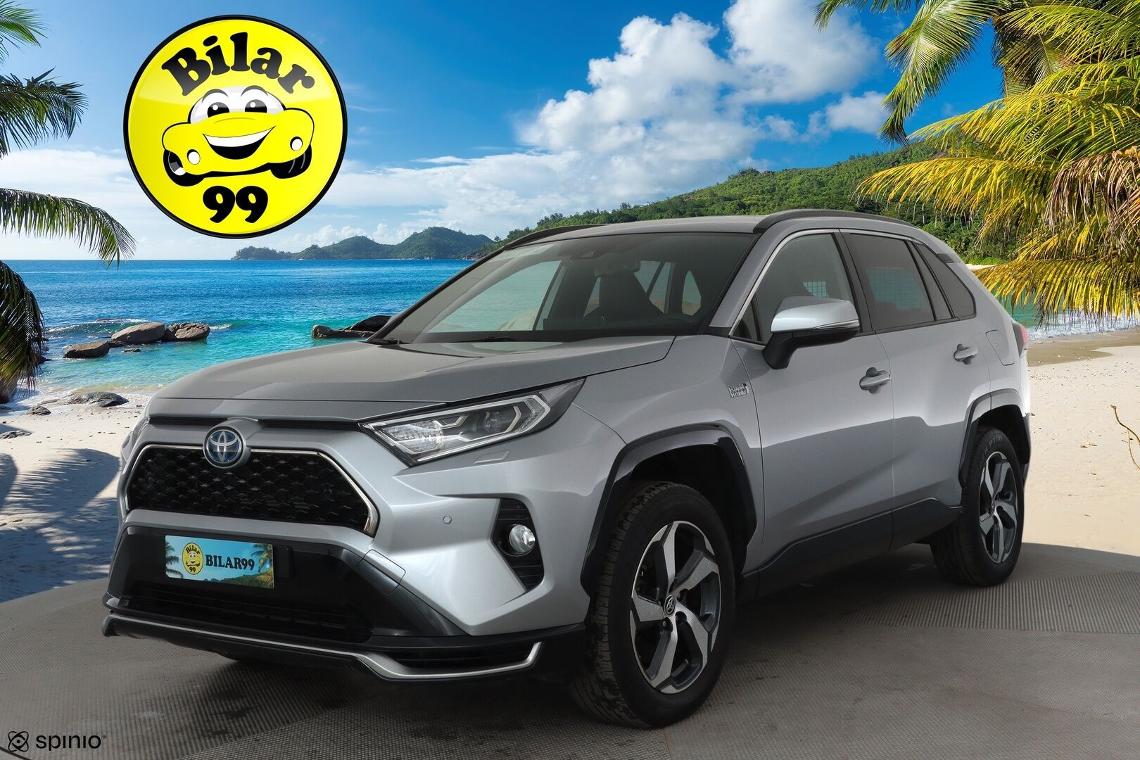 TOYOTA RAV4 PLUG-IN 2021 Hybrid 2,5 AWD-i Style *ACC / Koukku / P.kamera / KeylessGo / LED / Sähköpenkki* - Kahdet renkaat aluvanteilla