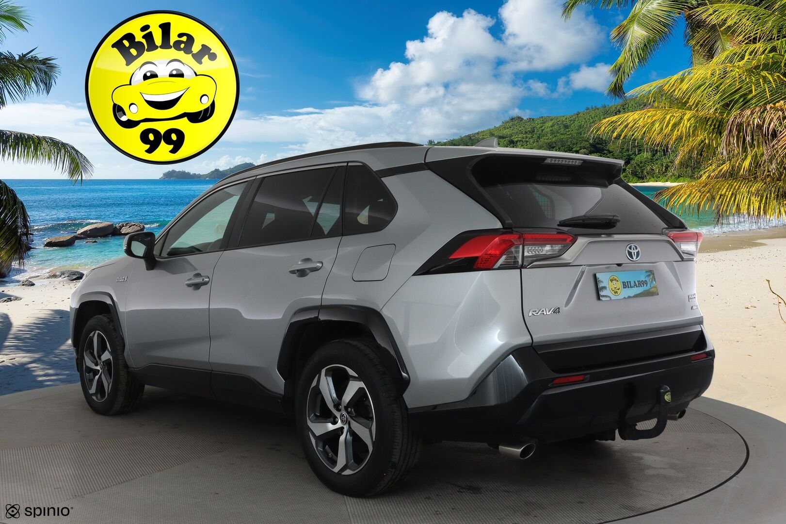 TOYOTA RAV4 PLUG-IN 2021 Hybrid 2,5 AWD-i Style *ACC / Koukku / P.kamera / KeylessGo / LED / Sähköpenkki* - ALV-vähennyskelpoinen / Kahdet renkaat aluvanteilla *