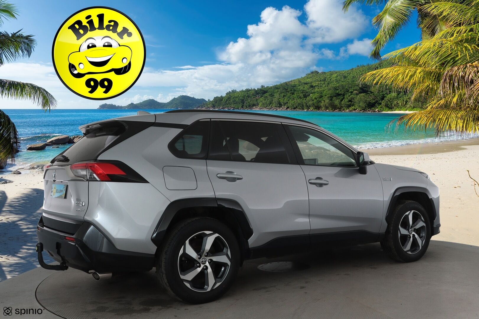 TOYOTA RAV4 PLUG-IN 2021 Hybrid 2,5 AWD-i Style *ACC / Koukku / P.kamera / KeylessGo / LED / Sähköpenkki* - Kahdet renkaat aluvanteilla