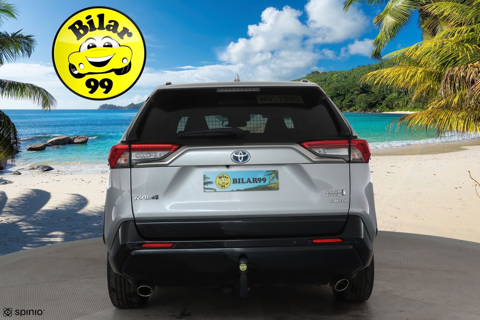 TOYOTA RAV4 PLUG-IN 2021 Hybrid 2,5 AWD-i Style *ACC / Koukku / P.kamera / KeylessGo / LED / Sähköpenkki* - ALV-vähennyskelpoinen / Kahdet renkaat aluvanteilla *