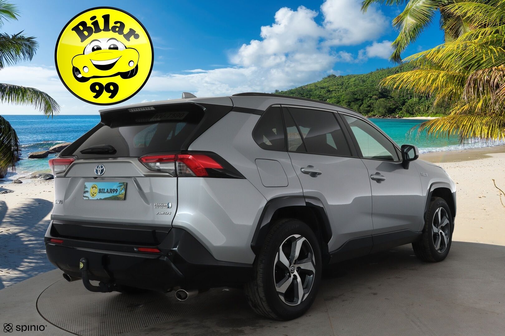 TOYOTA RAV4 PLUG-IN 2021 Hybrid 2,5 AWD-i Style *ACC / Koukku / P.kamera / KeylessGo / LED / Sähköpenkki* - ALV-vähennyskelpoinen / Kahdet renkaat aluvanteilla *
