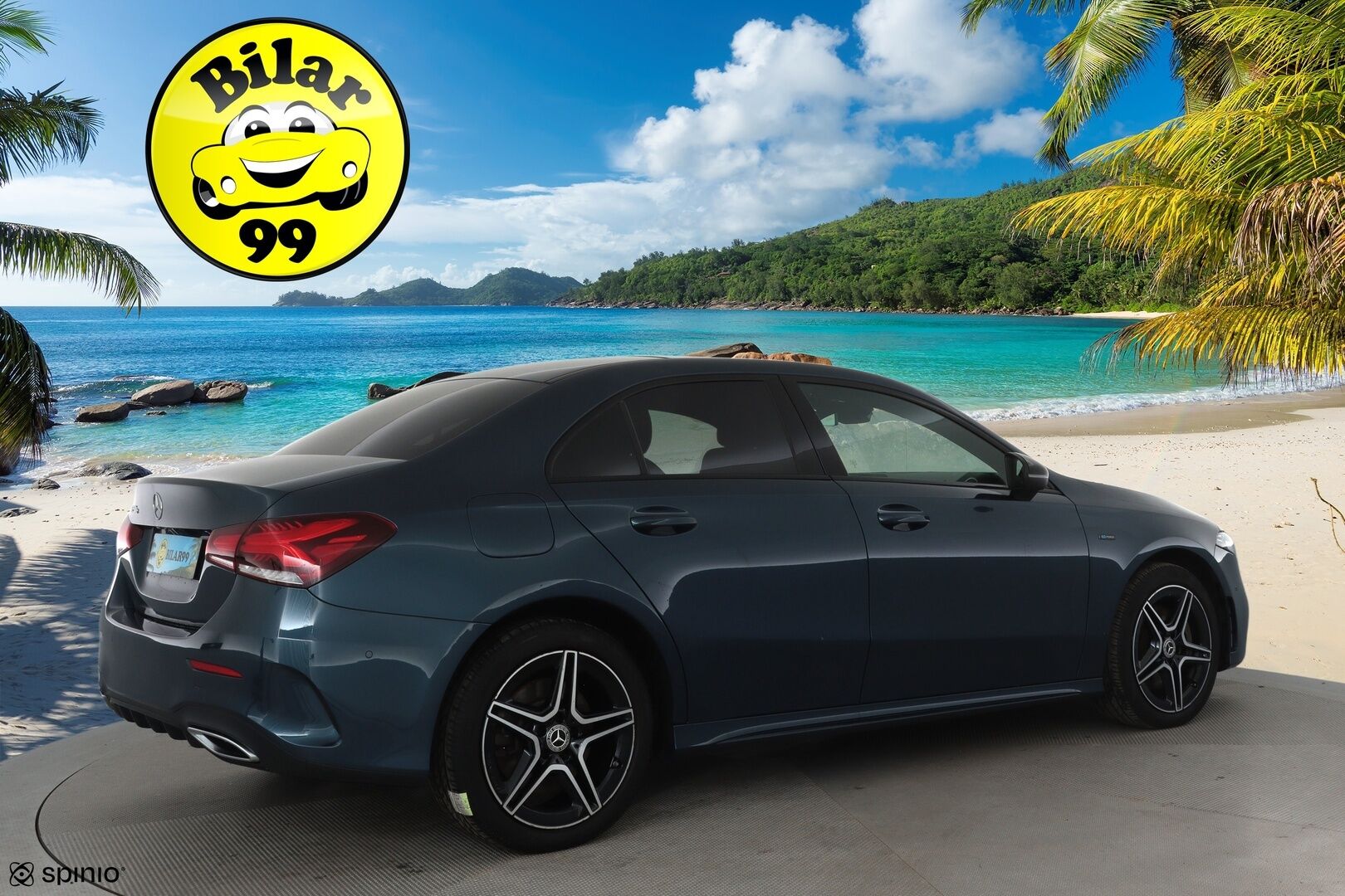 MERCEDES-BENZ A 2021 250e AMG sedan *Distronic+ / Burmester / Panorama / Multibeam / 360° / Muistipenkit / Widescreen / Sporttipenkit* - Akku kuntotarkastettu SoH 97,8%