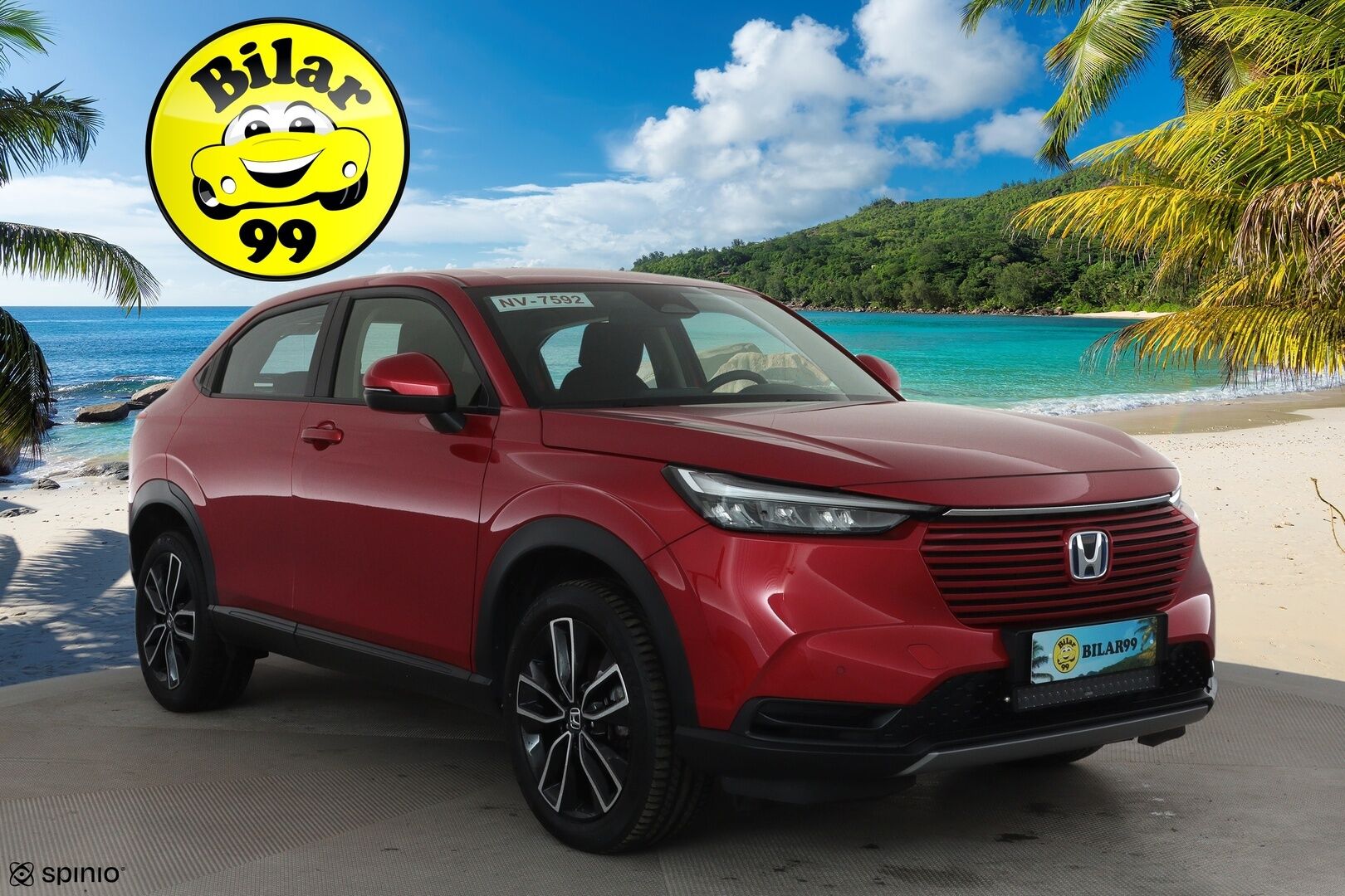 HONDA HR-V 2022 Hybrid Elegance *ACC / P.kamera / KeylessGo / LED / Navi / Digimittaristo / Apple&Android* - *Tuliterät talvirenkaat! / Hyvin huollettu! * - Osta nyt, maksa vasta ensi vuonna