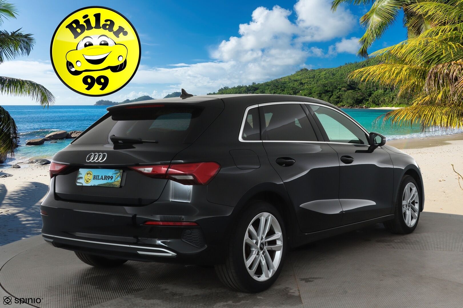 AUDI A3 2021 40 TFSi e Sportback S-Tronic *Adapt.vakkari / Sporttipenkit / Digimittaristo / Navi / Keyless / P.kamera* - Merkkihuollettu / Kahdet renkaat aluvanteilla