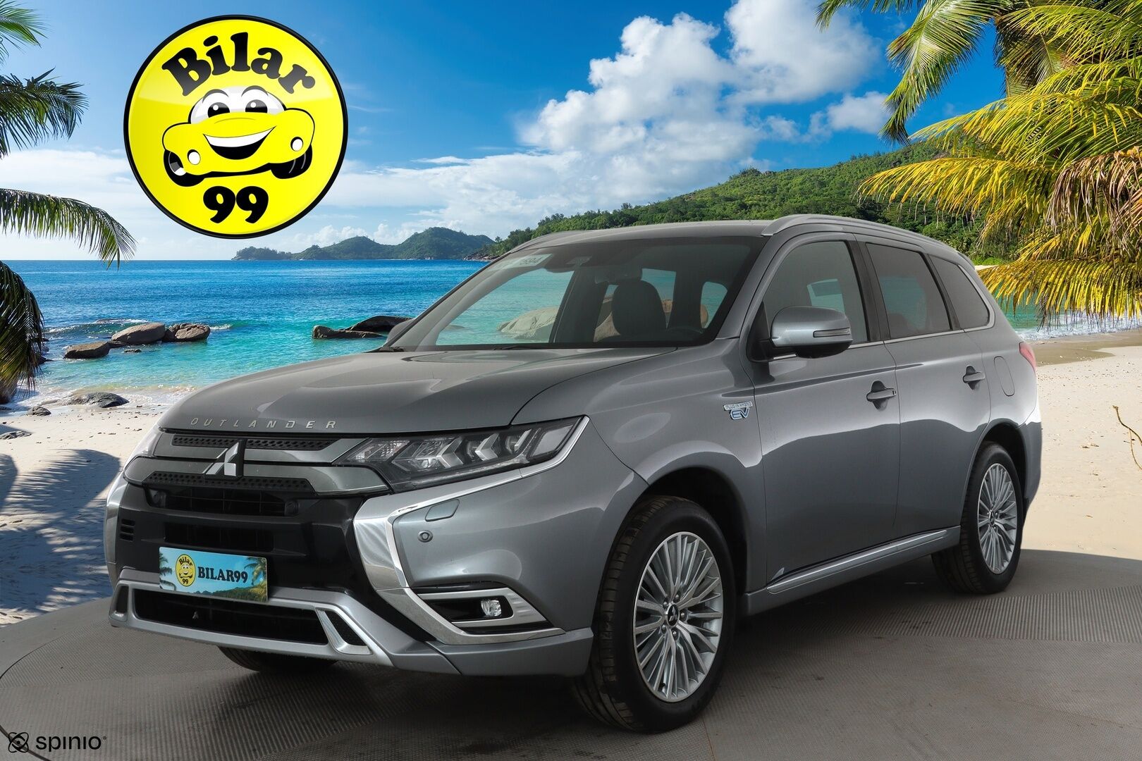 MITSUBISHI OUTLANDER PHEV 2020 Business X 4WD 5P *ACC / P.kamera / Timanttinahat / Koukku / LED / KeylessGo* - Kahdet renkaat aluvanteilla / Merkkihuollettu