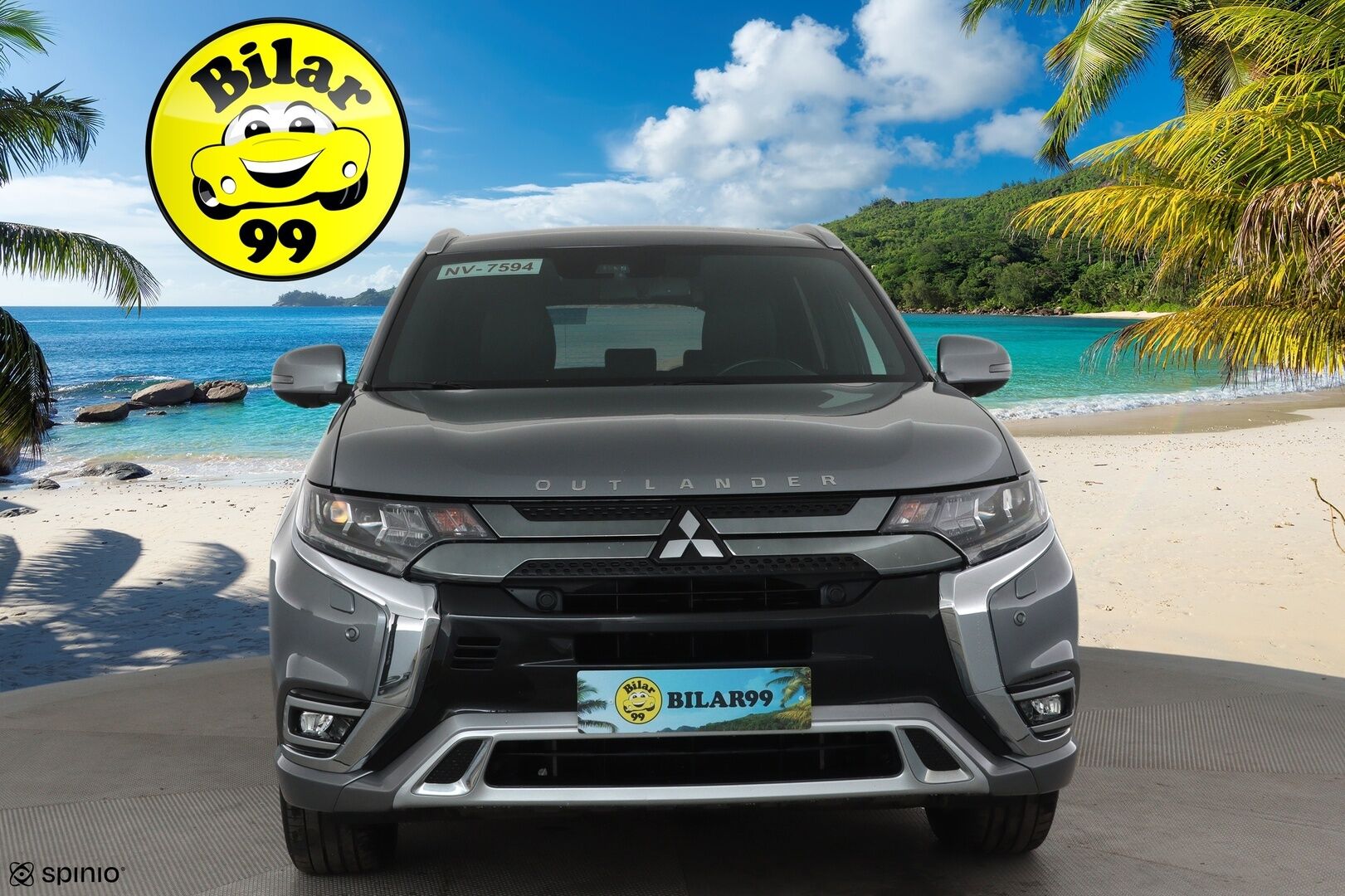MITSUBISHI OUTLANDER PHEV 2020 Business X 4WD 5P *ACC / P.kamera / Timanttinahat / Koukku / LED / KeylessGo* - Kahdet renkaat aluvanteilla / Merkkihuollettu