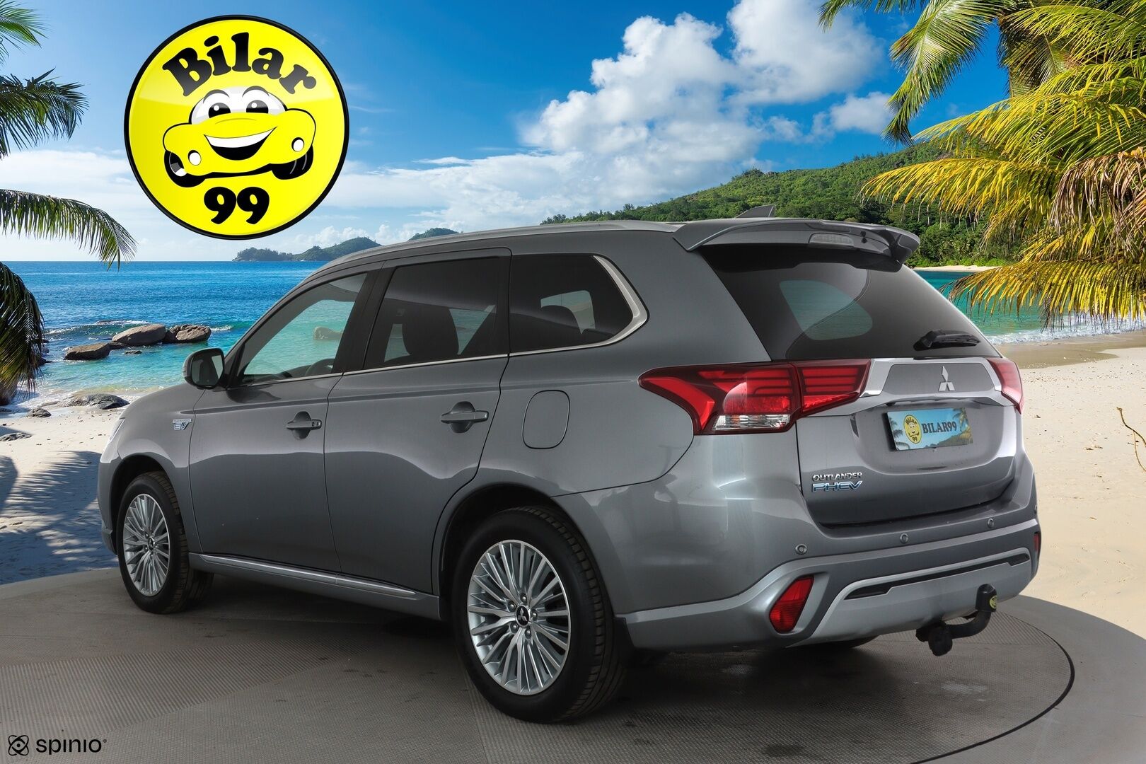 MITSUBISHI OUTLANDER PHEV 2020 Business X 4WD 5P *ACC / P.kamera / Timanttinahat / Koukku / LED / KeylessGo* - Kahdet renkaat aluvanteilla / Merkkihuollettu