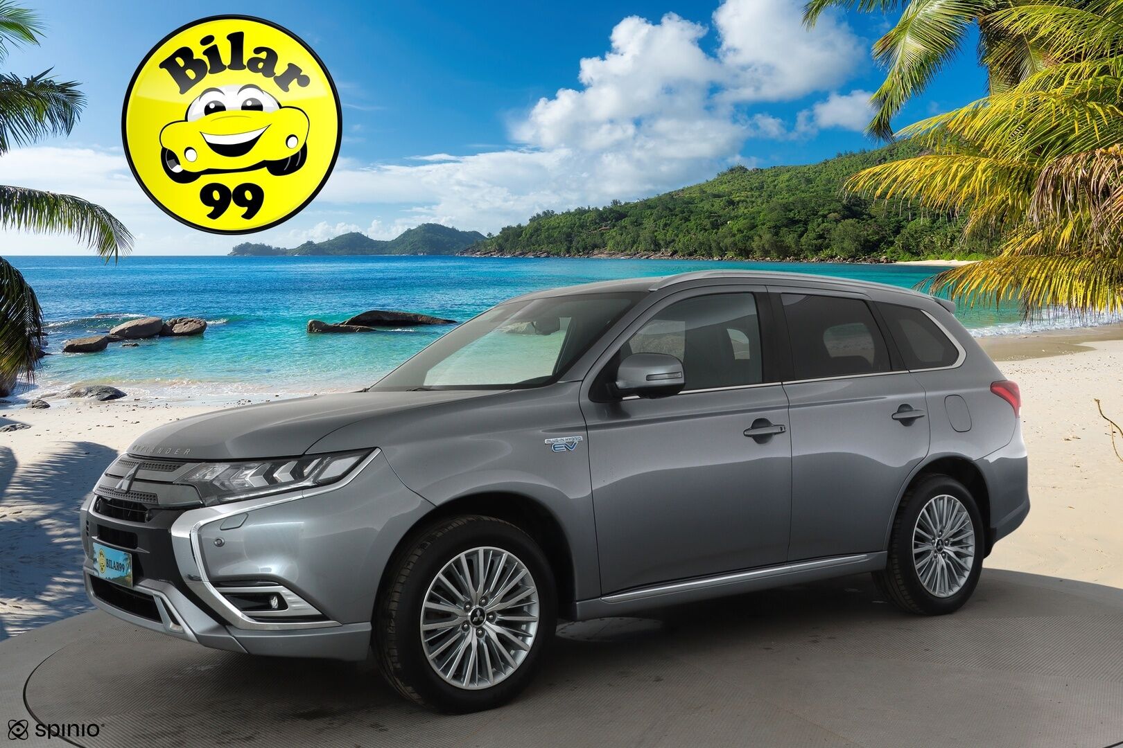 MITSUBISHI OUTLANDER PHEV 2020 Business X 4WD 5P *ACC / P.kamera / Timanttinahat / Koukku / LED / KeylessGo / Power Sound System! - Kahdet renkaat aluvanteilla / Merkkihuollettu