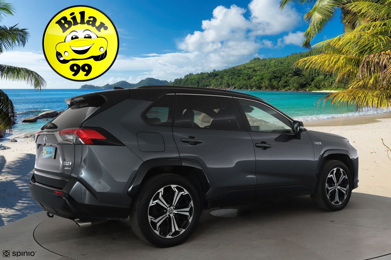 TOYOTA RAV4 PLUG-IN 2020 2,5 Hybrid Premium *ACC / 360° / Muistipenkki / Ilmastoidut nahat / Koukku / LED / KeylessGo / HUD* - Kahdet renkaat aluvanteilla
