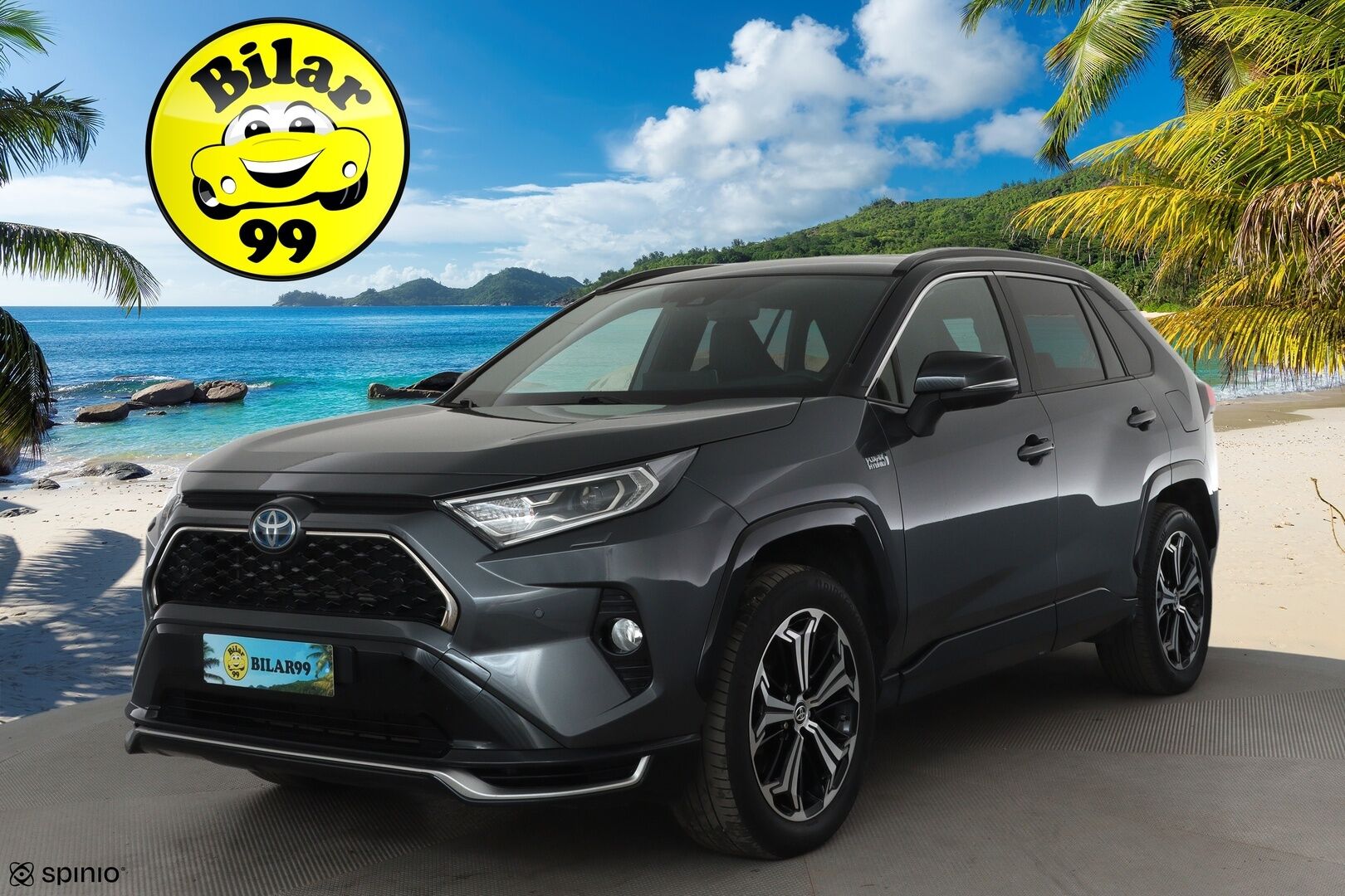 TOYOTA RAV4 PLUG-IN 2020 2,5 Hybrid Premium *ACC / 360° / Muistipenkki / Ilmastoidut nahat / Koukku / LED / KeylessGo / HUD* - Kahdet renkaat aluvanteilla - Osta nyt, maksa vasta ensi vuonna