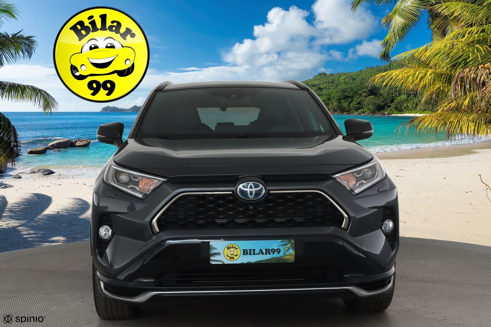 TOYOTA RAV4 PLUG-IN 2020 2,5 Hybrid Premium *ACC / 360° / Muistipenkki / Ilmastoidut nahat / Koukku / LED / KeylessGo / HUD* - Kahdet renkaat aluvanteilla - Osta nyt, maksa vasta ensi vuonna