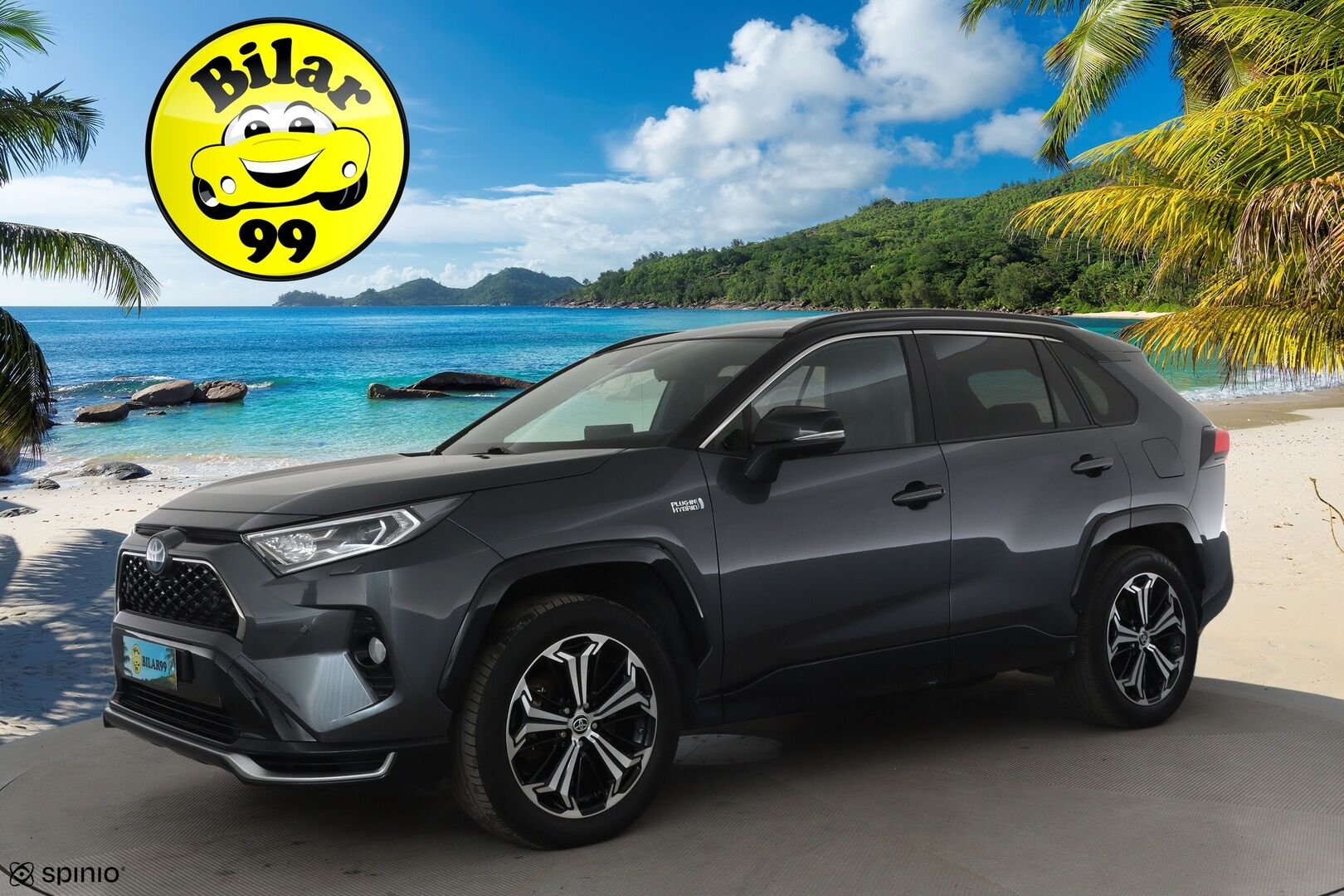 TOYOTA RAV4 PLUG-IN 2020 2,5 Hybrid Premium *ACC / 360° / Muistipenkki / Ilmastoidut nahat / Koukku / LED / KeylessGo / HUD* - Kahdet renkaat aluvanteilla - Osta nyt, maksa vasta ensi vuonna