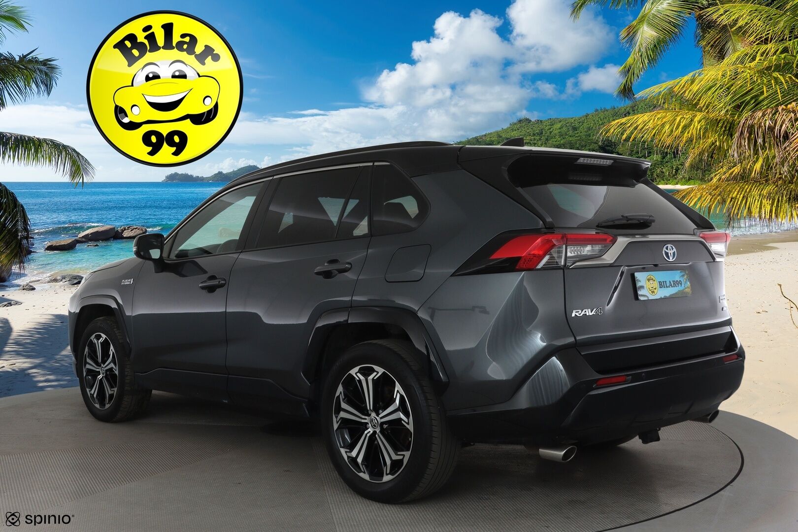 TOYOTA RAV4 PLUG-IN 2020 2,5 Hybrid Premium *ACC / 360° / Muistipenkki / Ilmastoidut nahat / Koukku / LED / KeylessGo / HUD* - Kahdet renkaat aluvanteilla