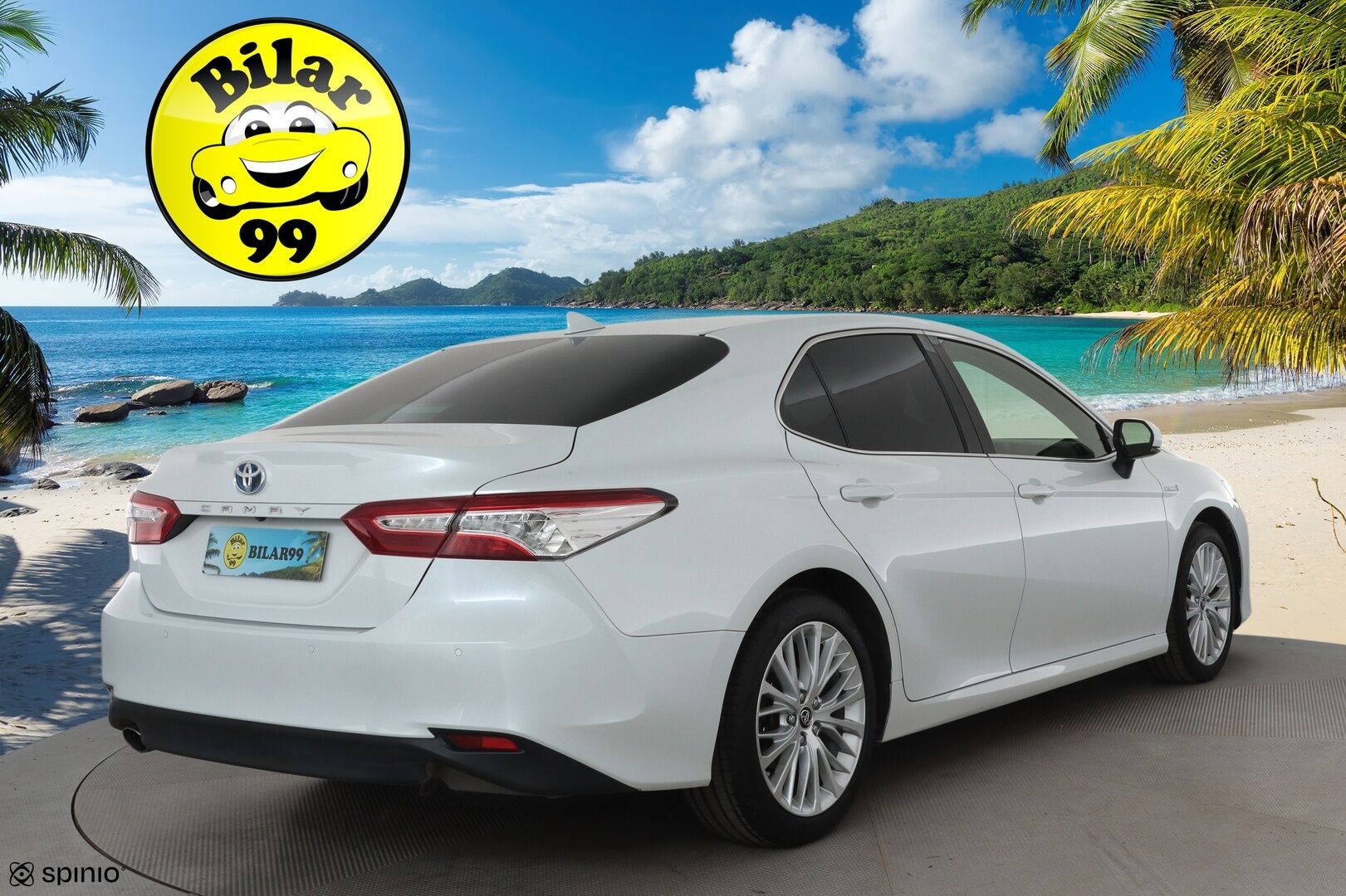 TOYOTA CAMRY 2019 2,5 Hybrid Style *Adapt.vakkari / Nahkasisusta / Kaistavahti / P-Kamera / Navi / Keyless / Sähköpenkit* - Kahdet renkaat aluvanteilla / Näyttävät ja siisti yksilö / 1-omisteinen