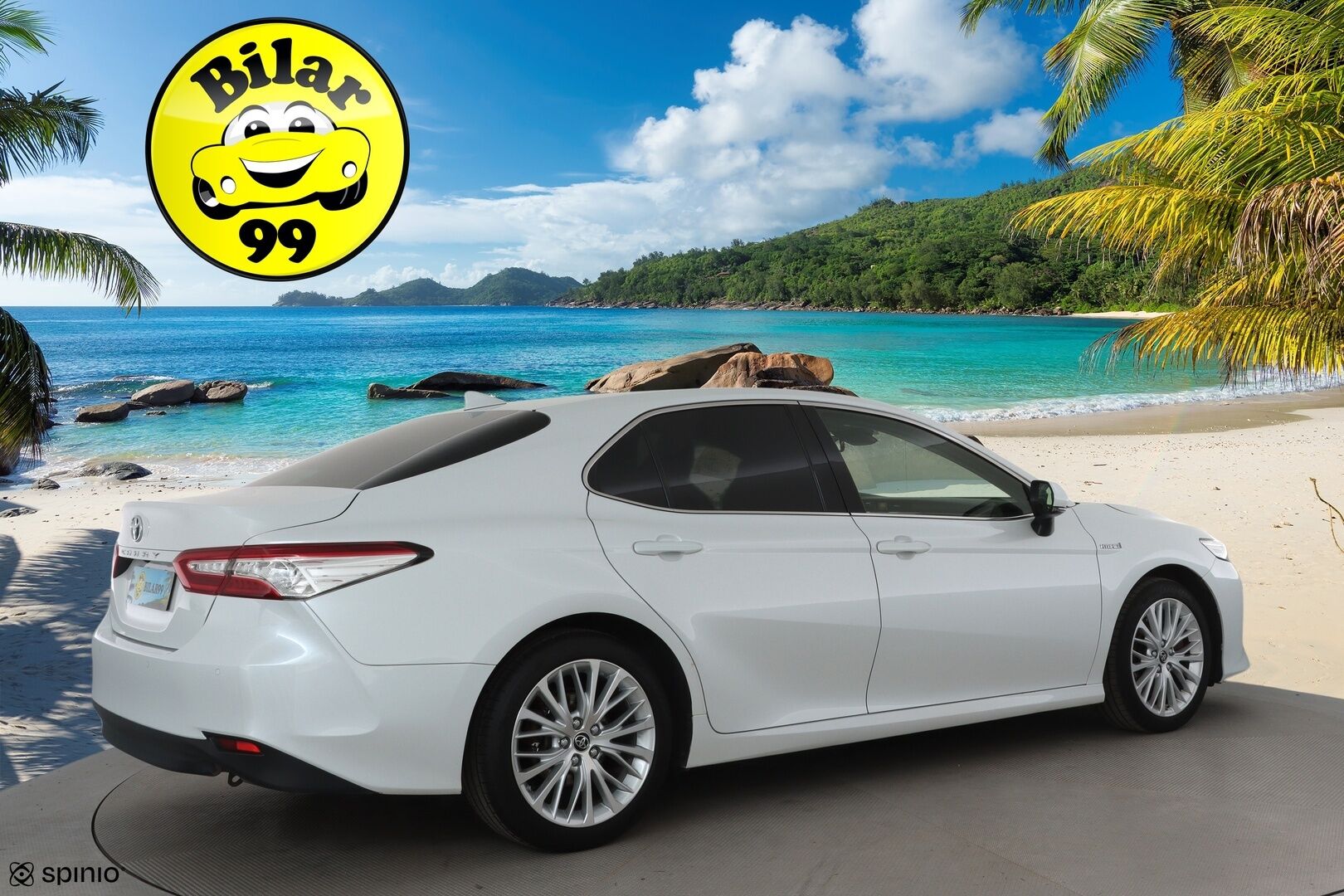 TOYOTA CAMRY 2019 2,5 Hybrid Style *Adapt.vakkari / Nahkasisusta / Kaistavahti / P-Kamera / Navi / Keyless / Sähköpenkit* - Kahdet renkaat aluvanteilla / Näyttävät ja siisti yksilö / 1-omisteinen