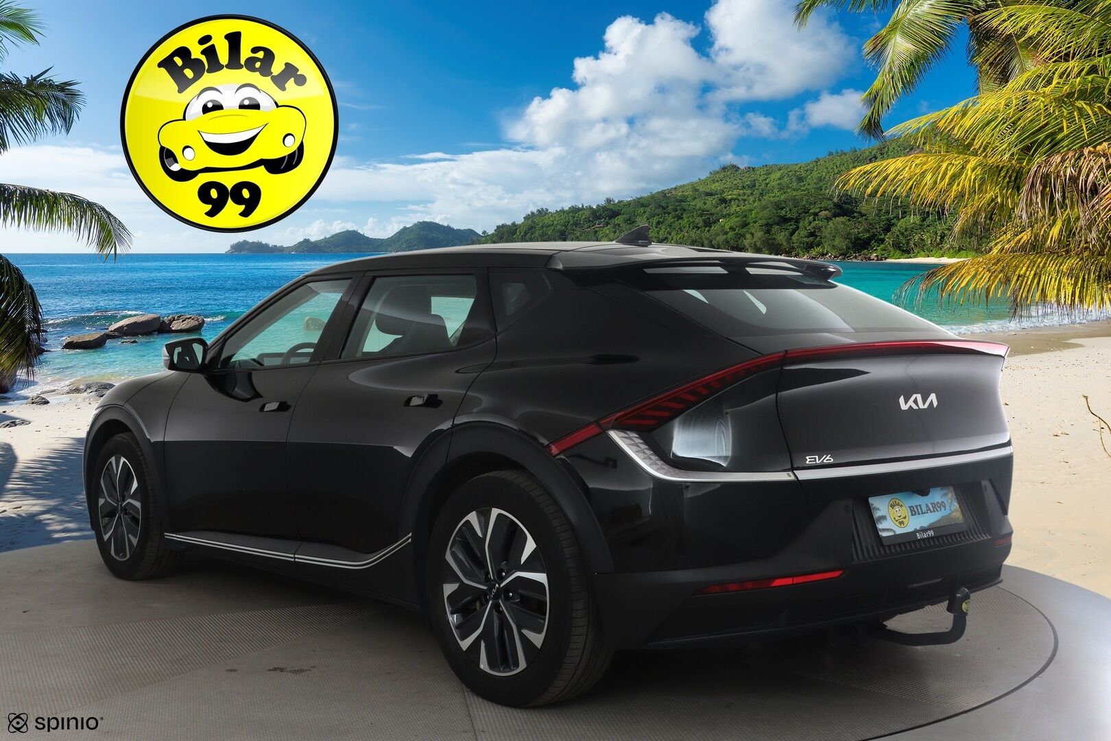 KIA EV6 2023 RWD 77kWh 229hv *ACC / P.kamera / ILP / Koukku / Muistipenkki / Navi / LED* - Akku kuntotarkastettu / Kahdet renkaat aluvanteilla / Merkkihuollettu