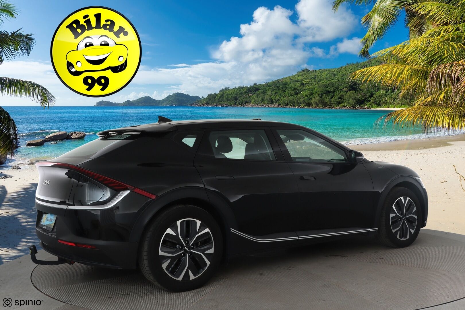 KIA EV6 2023 RWD 77kWh 229hv *ACC / P.kamera / ILP / Koukku / Muistipenkki / Navi / LED* - Akku kuntotarkastettu / Kahdet renkaat aluvanteilla / Merkkihuollettu