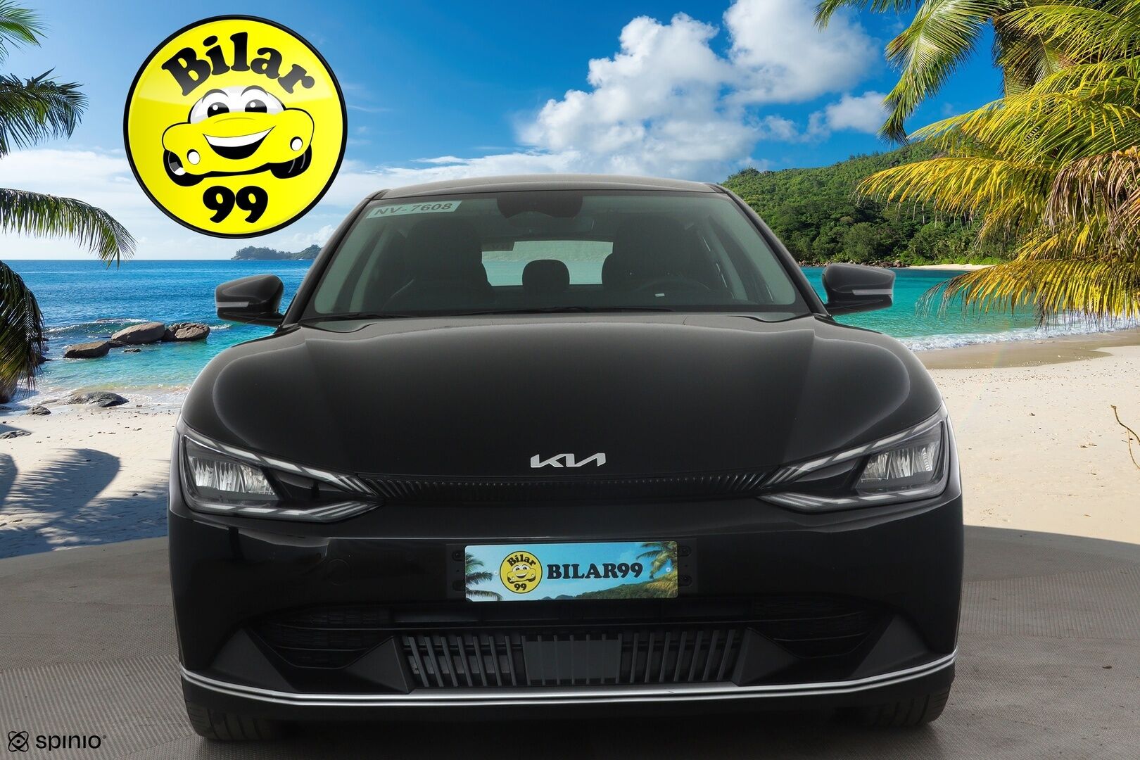 KIA EV6 2023 RWD 77kWh 229hv *ACC / P.kamera / ILP / Koukku / Muistipenkki / Navi / LED* - Akku kuntotarkastettu / Kahdet renkaat aluvanteilla / Merkkihuollettu