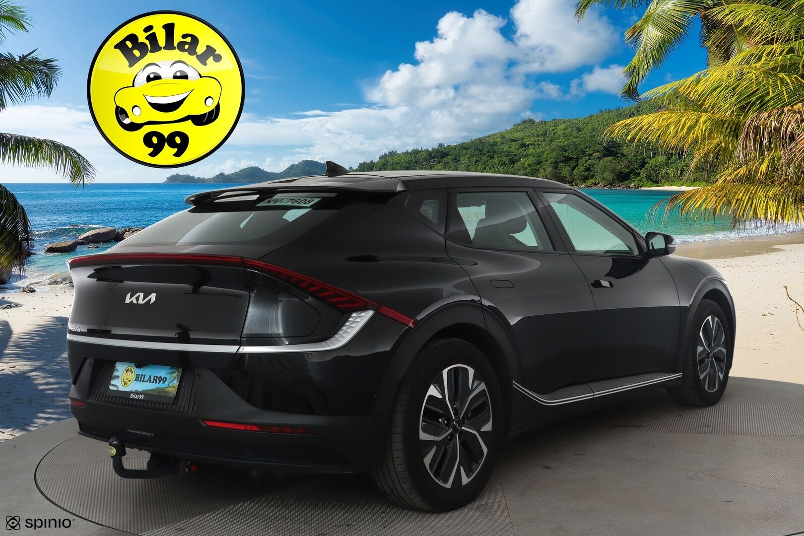 KIA EV6 2023 RWD 77kWh 229hv *ACC / P.kamera / ILP / Koukku / Muistipenkki / Navi / LED* - Akku kuntotarkastettu / Kahdet renkaat aluvanteilla / Merkkihuollettu