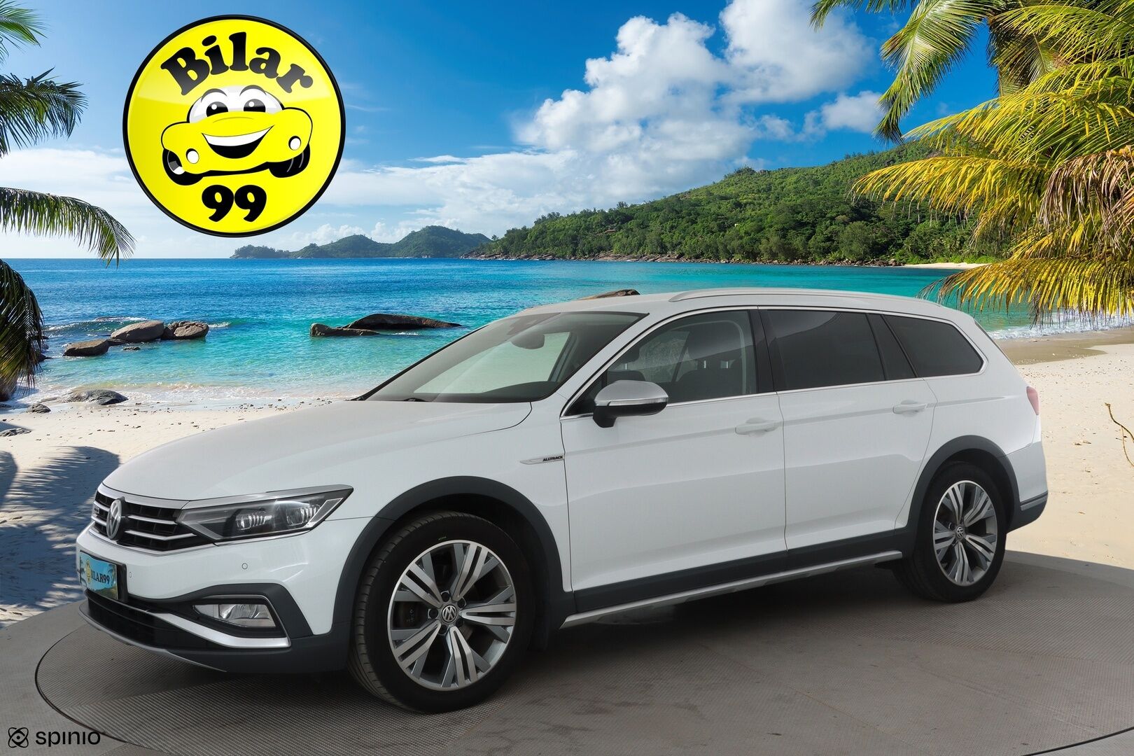 VOLKSWAGEN PASSAT 2020 2.0tdi 4Motion DSG Alltrack 190hv *ACC / Webasto / IQ.Light / Koukku / P.kamera / Navi / Puolinahat* - Kahdet renkaat aluvanteilla
