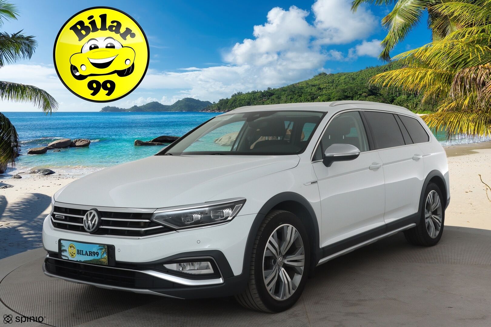 VOLKSWAGEN PASSAT 2020 2.0tdi 4Motion DSG Alltrack 190hv *ACC / Webasto / IQ.Light / Koukku / P.kamera / Navi / Puolinahat* - Kahdet renkaat aluvanteilla