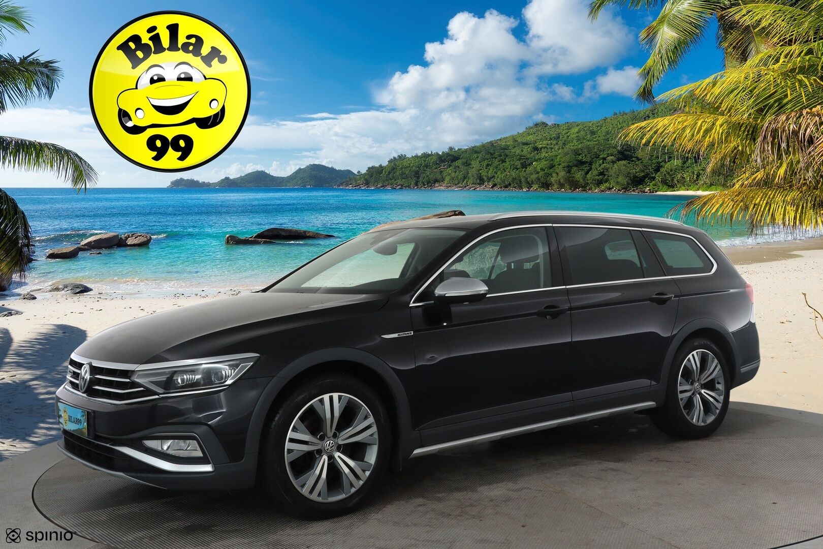VOLKSWAGEN PASSAT 2020 2.0tdi 190hv 4Motion Alltrack Executive *ACC / IQ.Light / P.kamera / Navi / Koukku / Webasto / Nahat* - Kahdet renkaat aluvanteilla - HULLU BLACKWEEK KORKOTARJOUS 2,49%