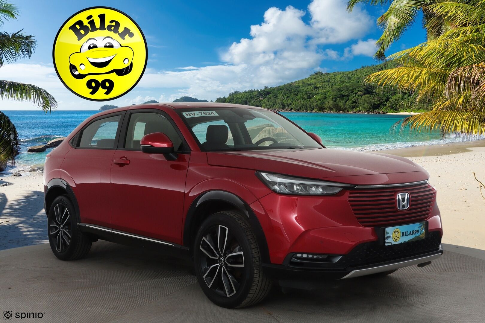 HONDA HR-V 2022 Hybrid Advance *ACC / P.kamera / KeylessGo / Navi / LED / Apple&Android / Puolinahat* - 2x Avain / 2x Renkaat 