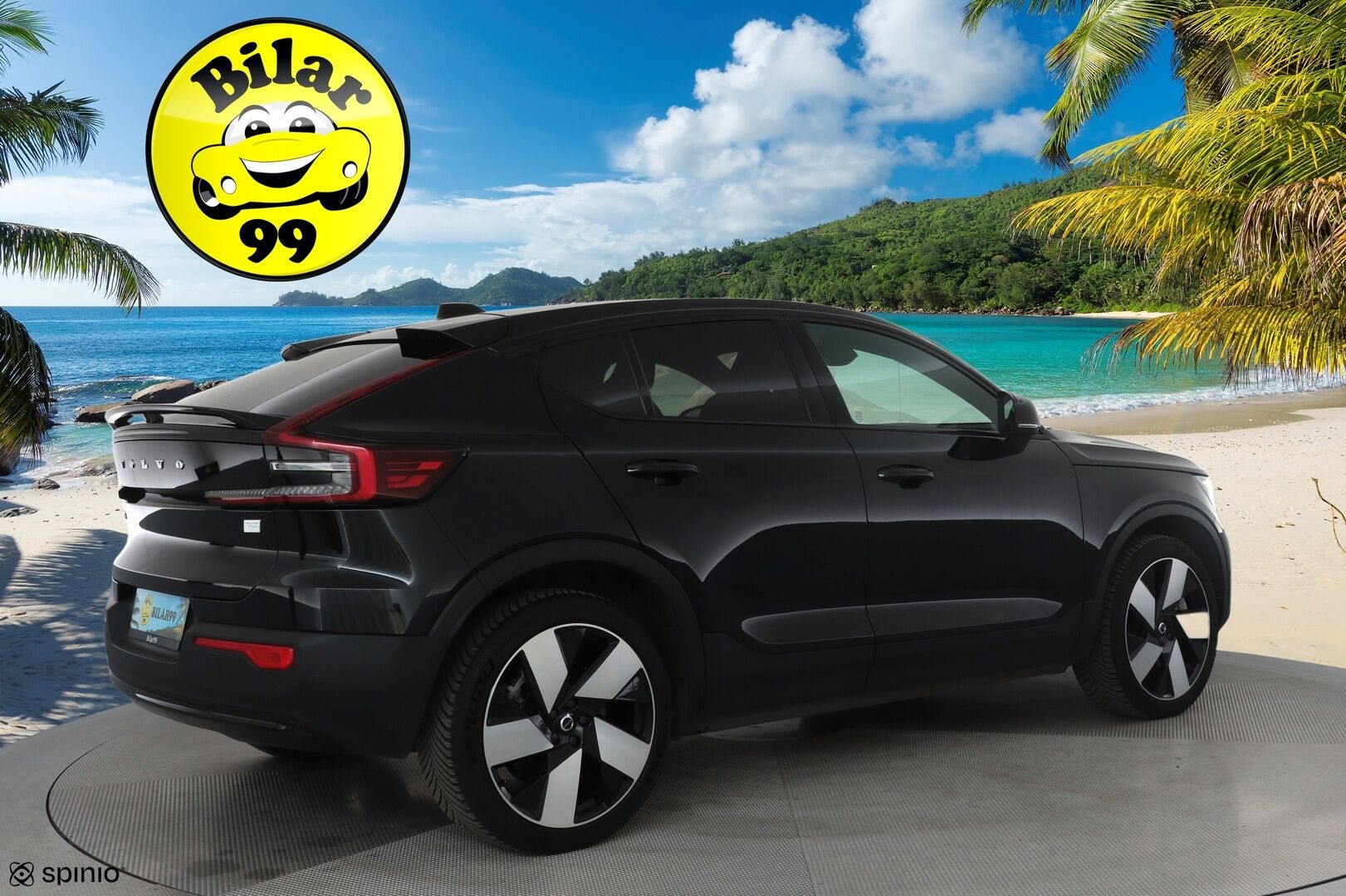 Volvo C40 2023 Recharge Twin Motor Ultimate *H&K / ILP / Koukku / Lasikatto / ACC / LED / 360° / Sportpenkki Muistilla / Google Maps* - *HUIPPU KAMOILLA*