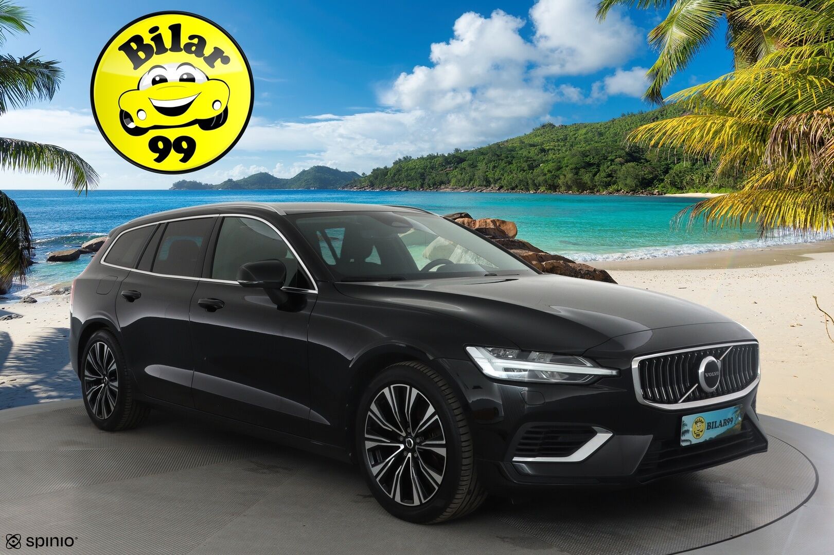 Volvo V60 2023 T6 Long Range Core Bright * ACC / BLIS / P.kamera / LED / Navi / Facelift / Koukku / KeylessGo * - Akku kuntotarkastettu / Kahdet renkaat aluvanteilla / Merkkihuollettu