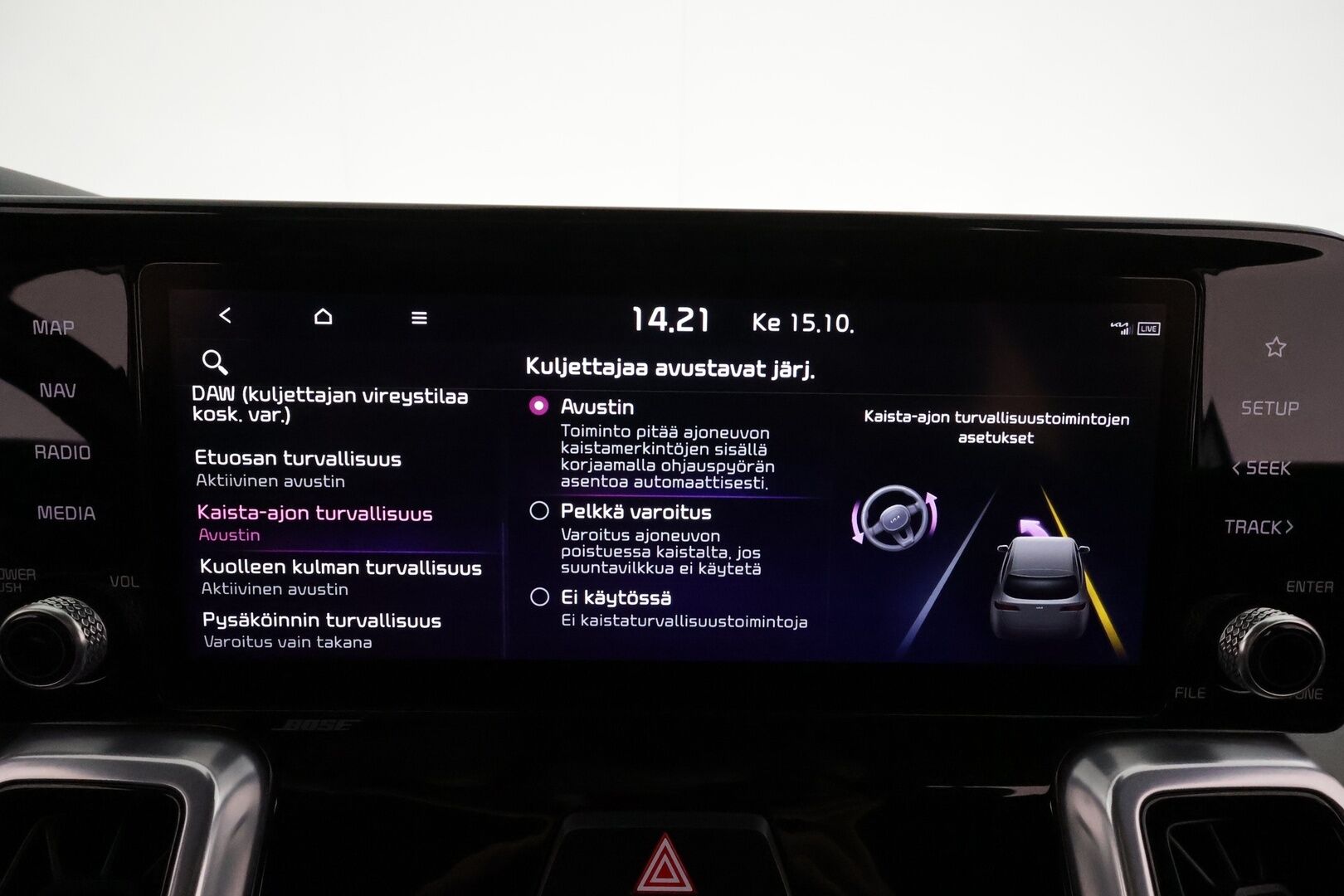 KIA SORENTO 2022 1,6 T-GDI Plug-in Hybrid AWD Business Luxury AT 7P * ACC / HUD / Ilmastoidut nahat / Muistipenkki / Bose / 360° * - Akku kuntotarkastettu / Koukku / Merkkihuollettu