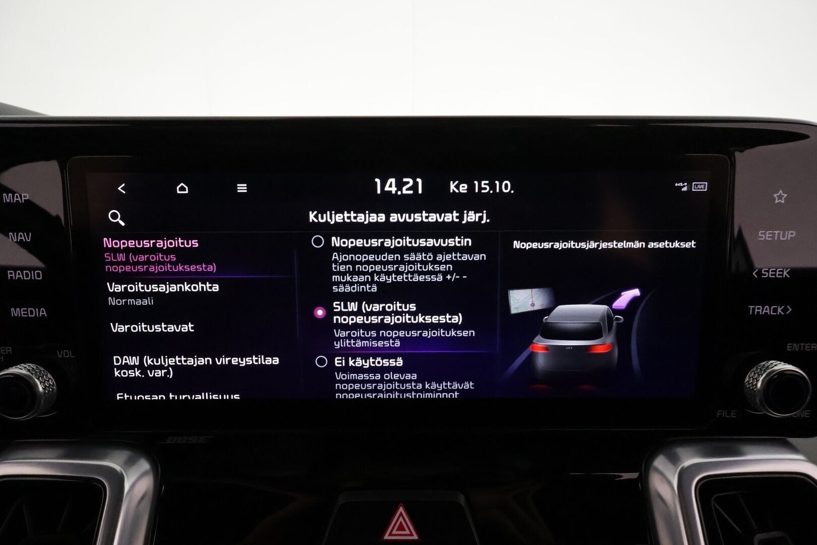 KIA SORENTO 2022 1,6 T-GDI Plug-in Hybrid AWD Business Luxury AT 7P * ACC / HUD / Ilmastoidut nahat / Muistipenkki / Bose / 360° * - Akku kuntotarkastettu / Koukku / Merkkihuollettu