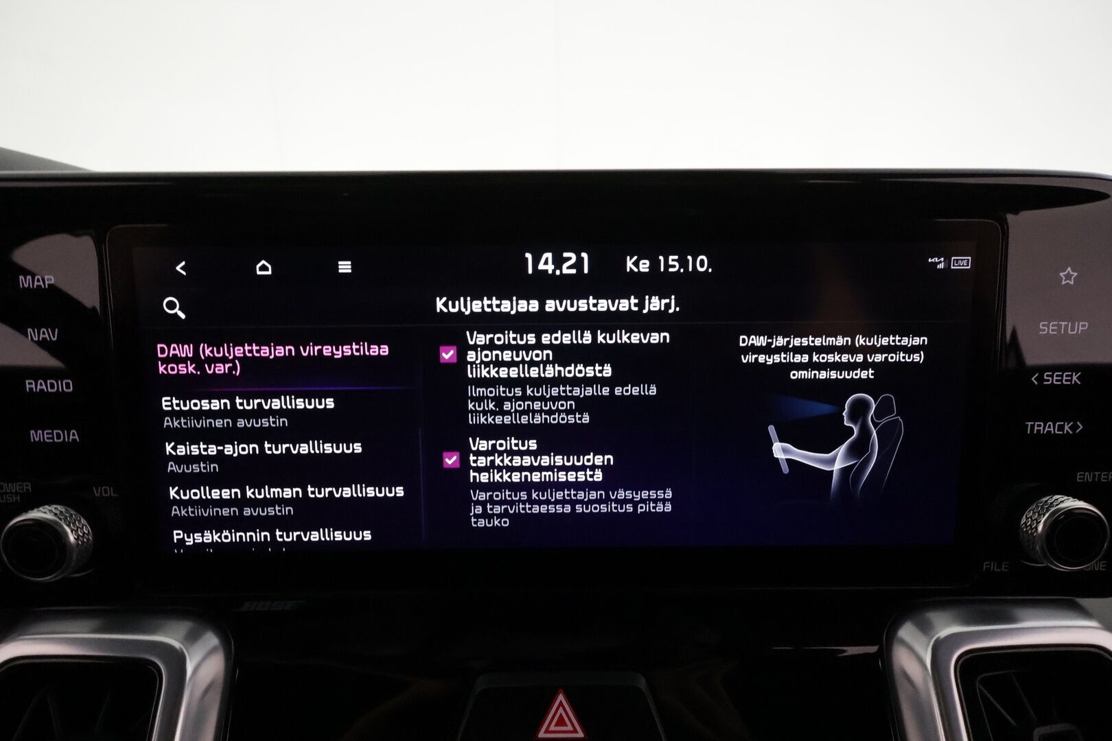 KIA SORENTO 2022 1,6 T-GDI Plug-in Hybrid AWD Business Luxury AT 7P * ACC / HUD / Ilmastoidut nahat / Muistipenkki / Bose / 360° * - Akku kuntotarkastettu / Koukku / Merkkihuollettu