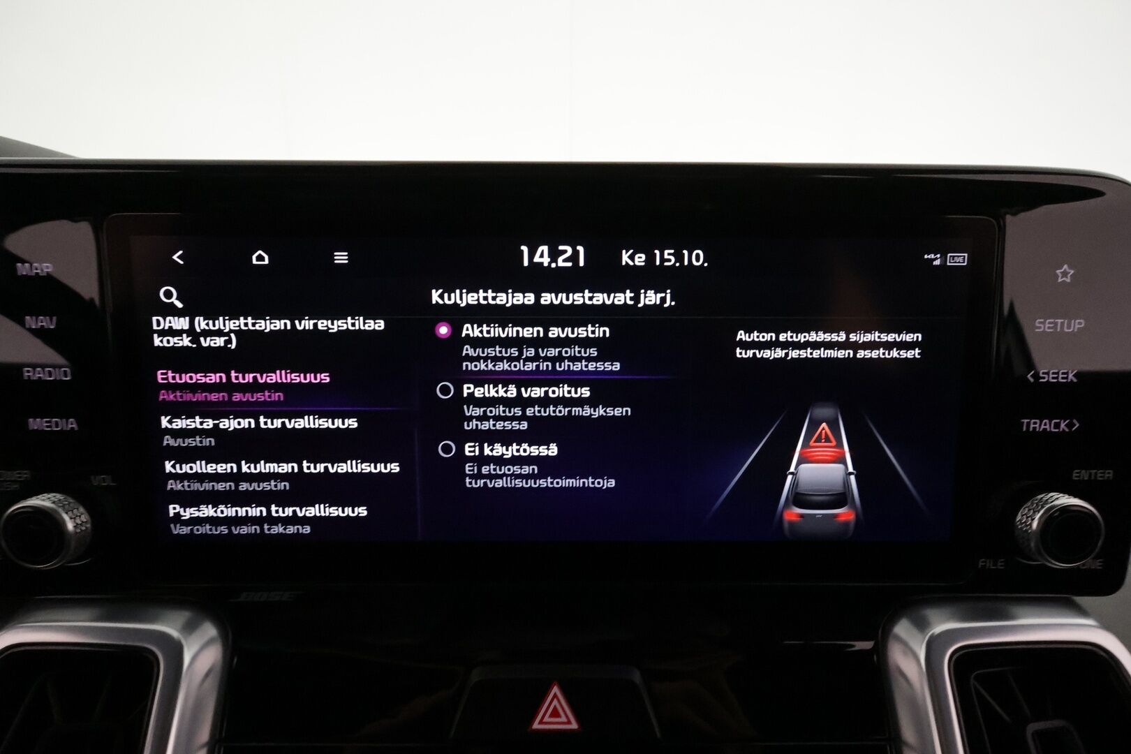 KIA SORENTO 2022 1,6 T-GDI Plug-in Hybrid AWD Business Luxury AT 7P * ACC / HUD / Ilmastoidut nahat / Muistipenkki / Bose / 360° * - Akku kuntotarkastettu / Koukku / Merkkihuollettu